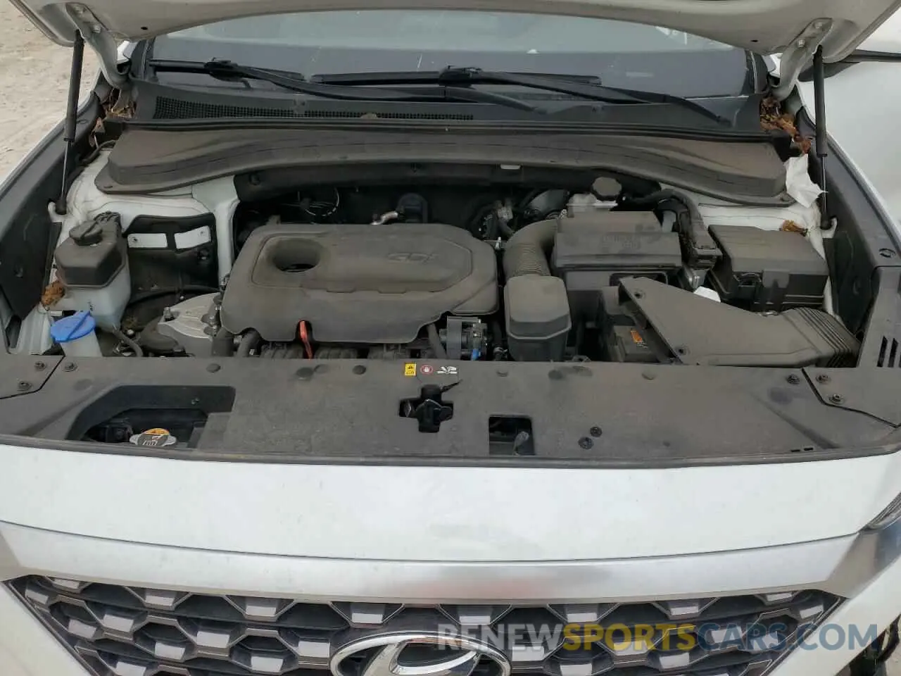 12 fotografías del automóvil dañado 5NMS23AD7LH216034 HYUNDAI SANTA FE 2020