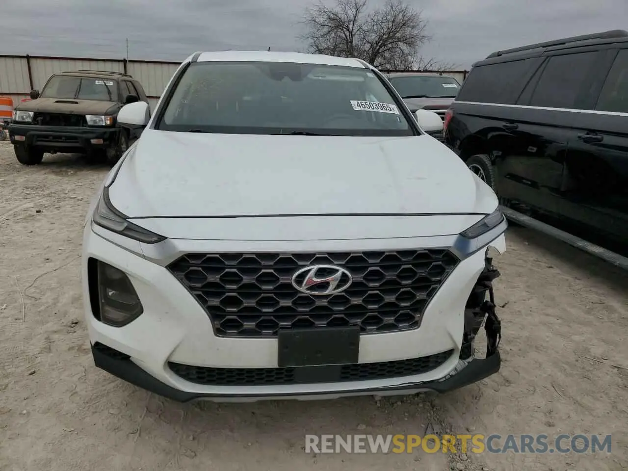 5 fotografías del automóvil dañado 5NMS23AD7LH216034 HYUNDAI SANTA FE 2020