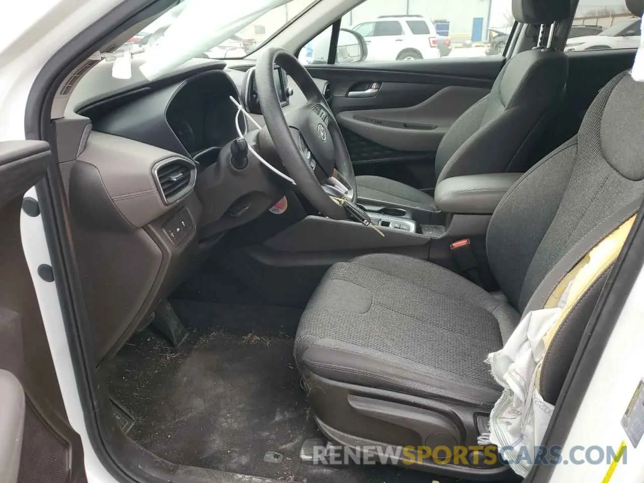 7 fotografías del automóvil dañado 5NMS23AD7LH216034 HYUNDAI SANTA FE 2020