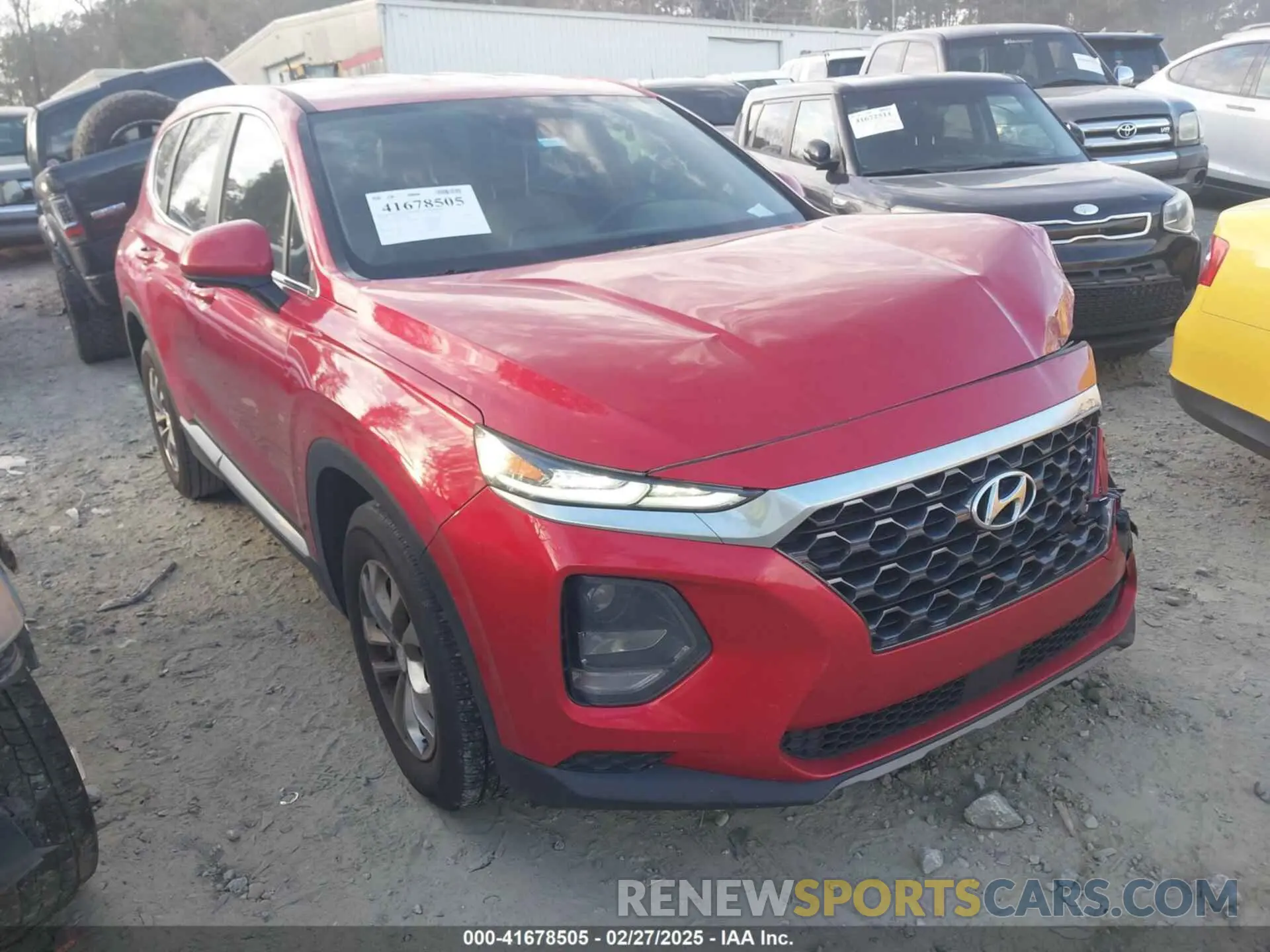 1 fotografías del automóvil dañado 5NMS23AD7LH269056 HYUNDAI SANTA FE 2020