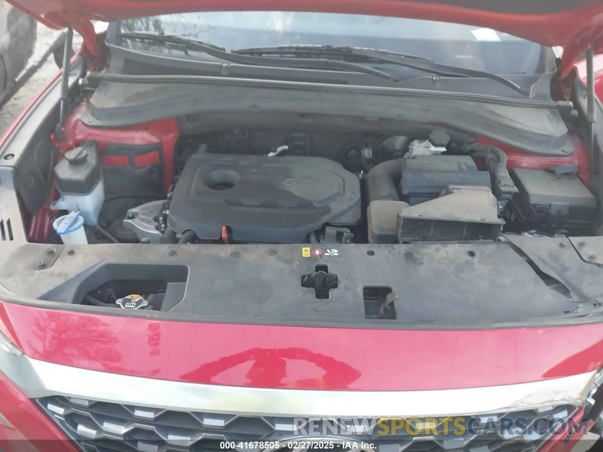 10 fotografías del automóvil dañado 5NMS23AD7LH269056 HYUNDAI SANTA FE 2020