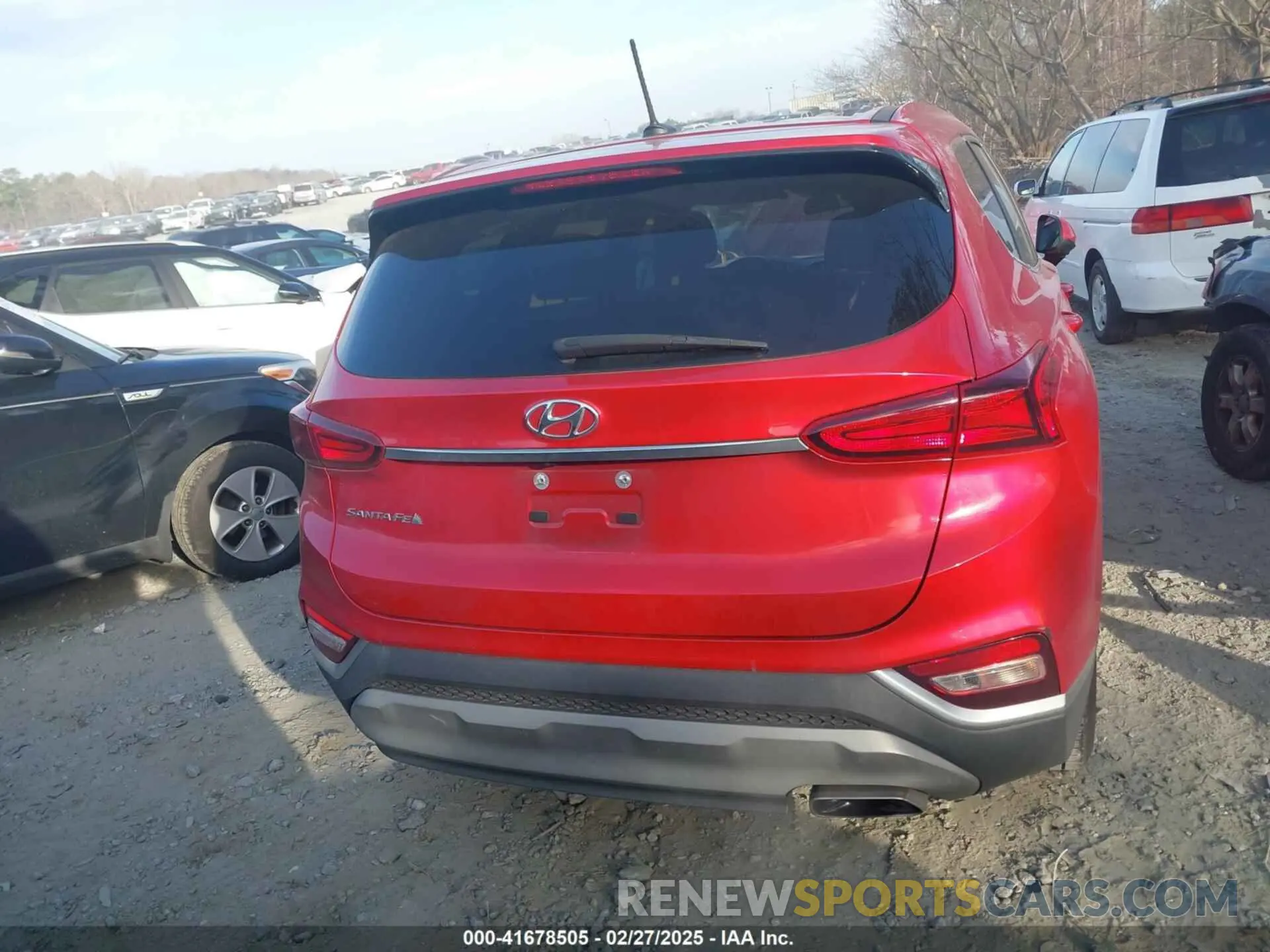 16 fotografías del automóvil dañado 5NMS23AD7LH269056 HYUNDAI SANTA FE 2020