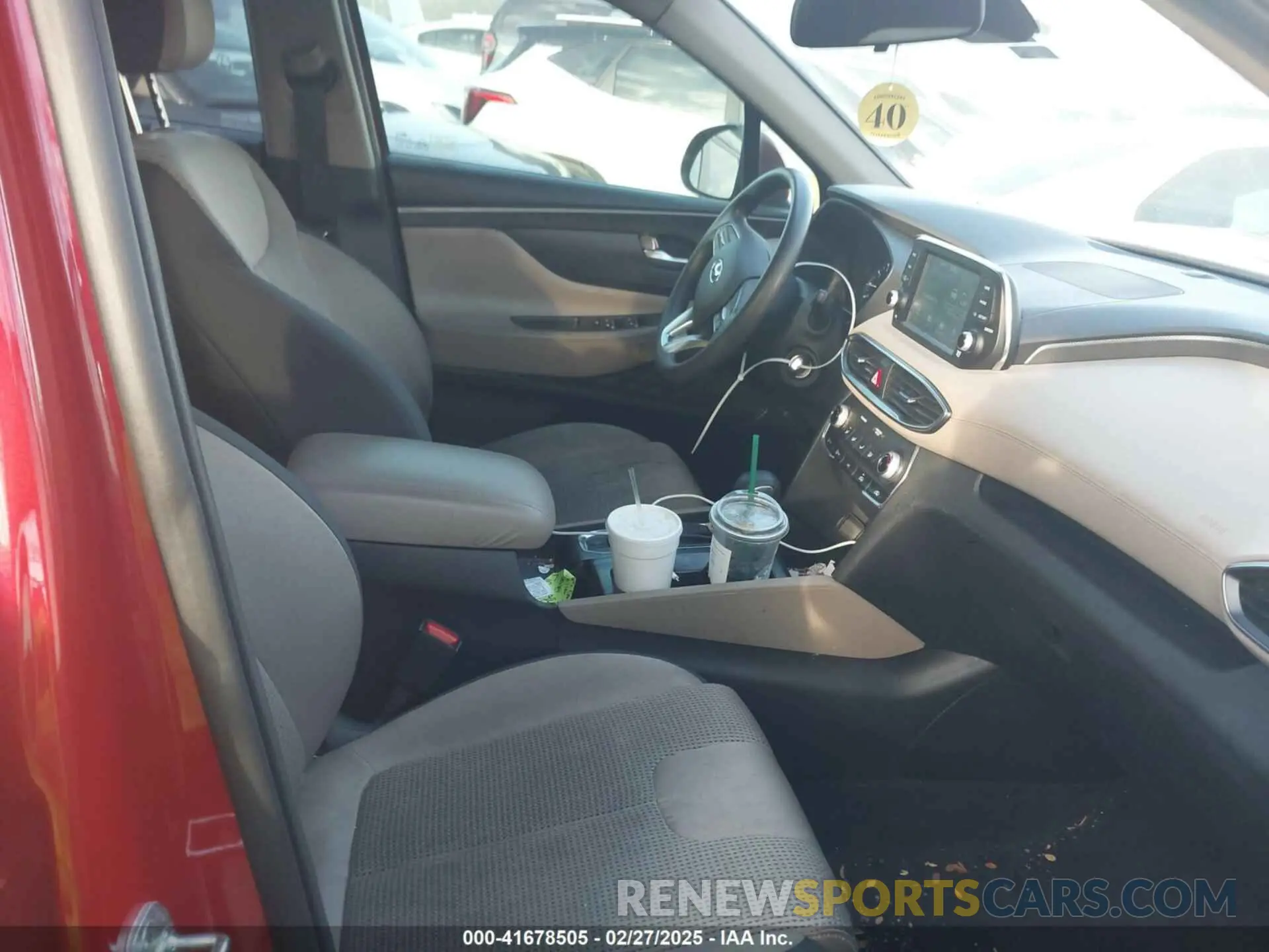 5 fotografías del automóvil dañado 5NMS23AD7LH269056 HYUNDAI SANTA FE 2020