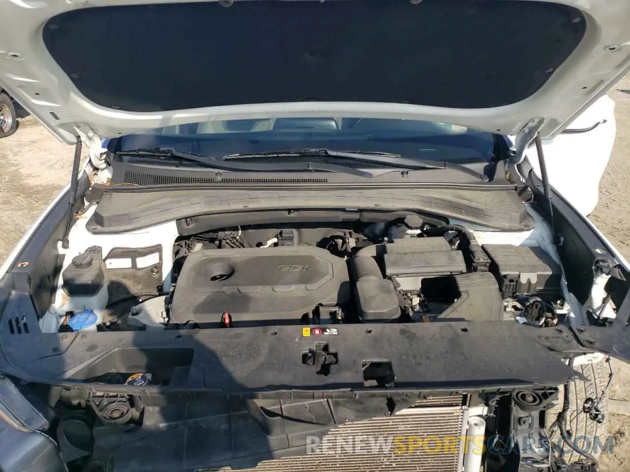 12 fotografías del automóvil dañado 5NMS23AD9LH155138 HYUNDAI SANTA FE 2020