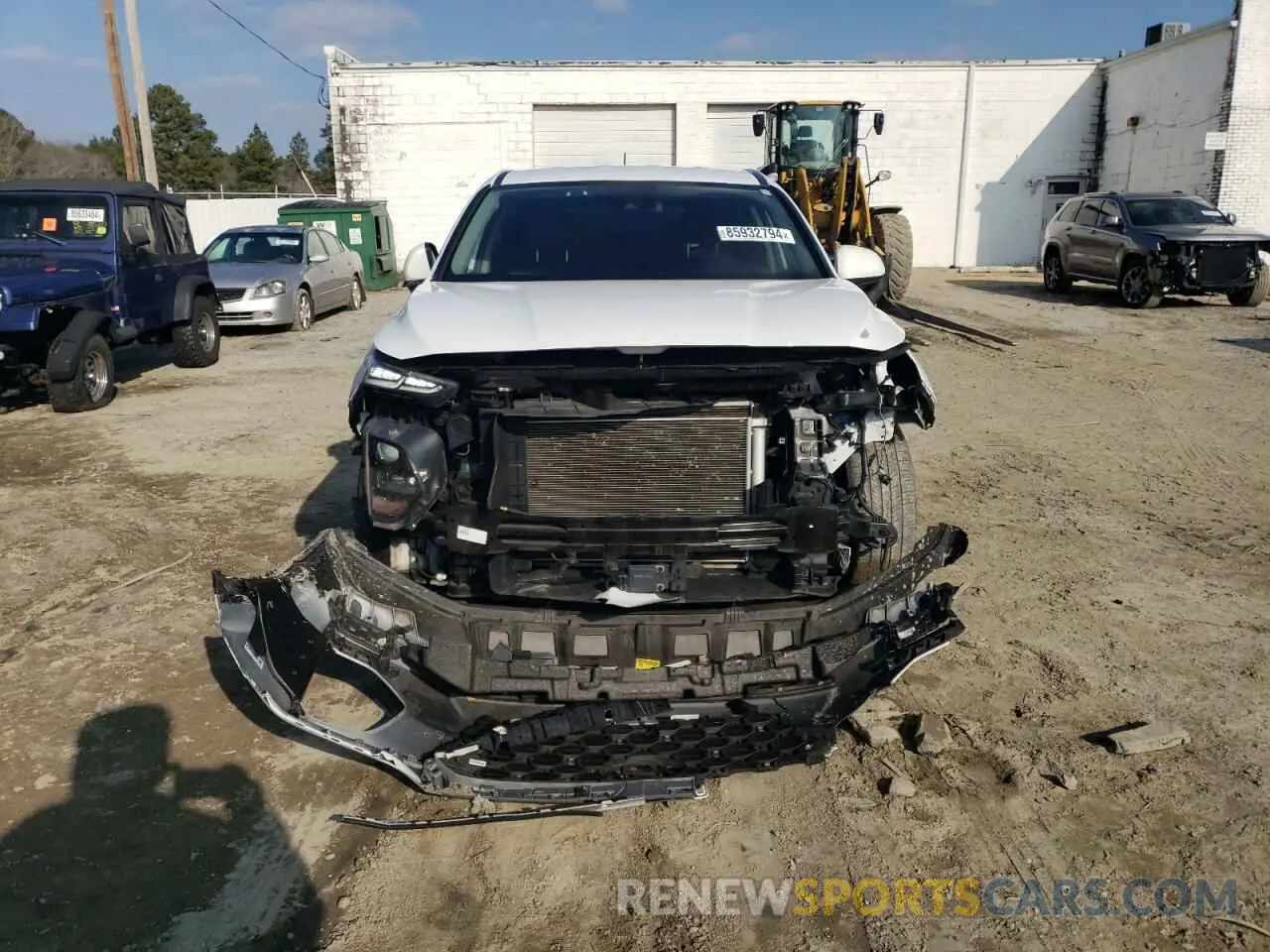 5 fotografías del automóvil dañado 5NMS23AD9LH155138 HYUNDAI SANTA FE 2020