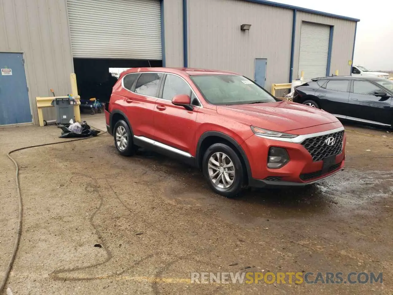 4 fotografías del automóvil dañado 5NMS23AD9LH233367 HYUNDAI SANTA FE 2020