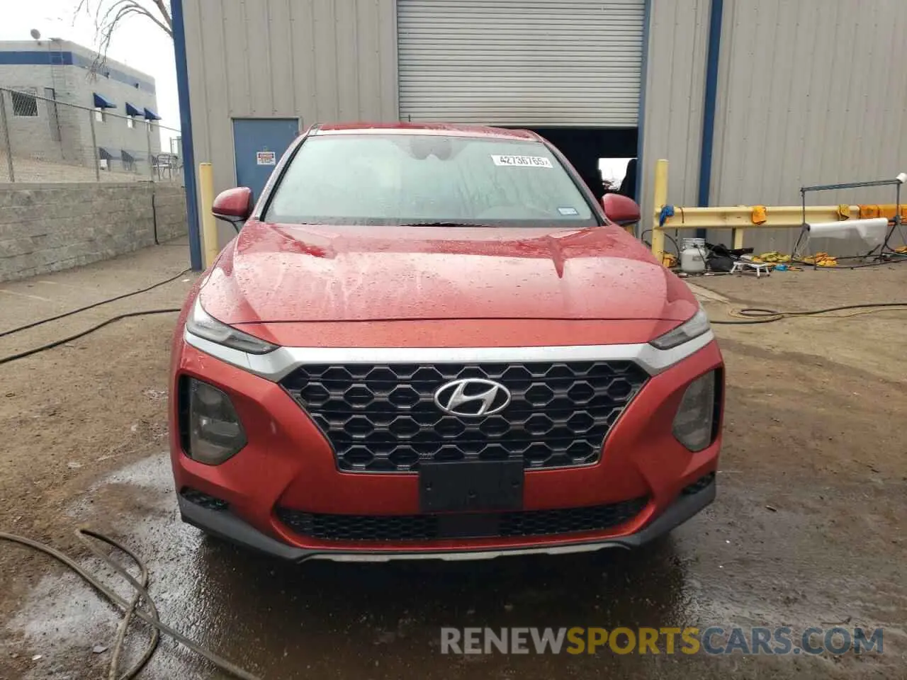 5 fotografías del automóvil dañado 5NMS23AD9LH233367 HYUNDAI SANTA FE 2020