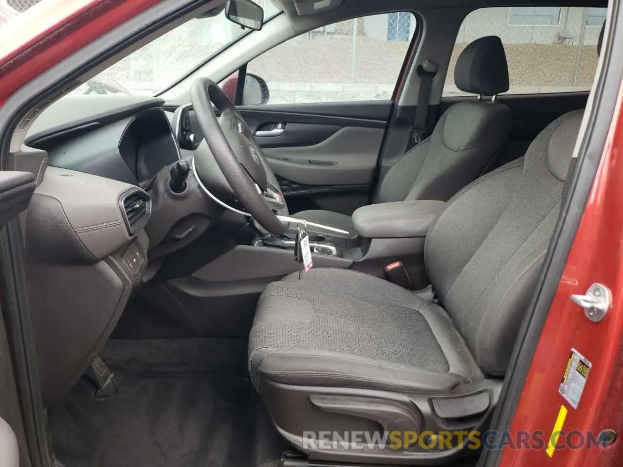 7 fotografías del automóvil dañado 5NMS23AD9LH233367 HYUNDAI SANTA FE 2020