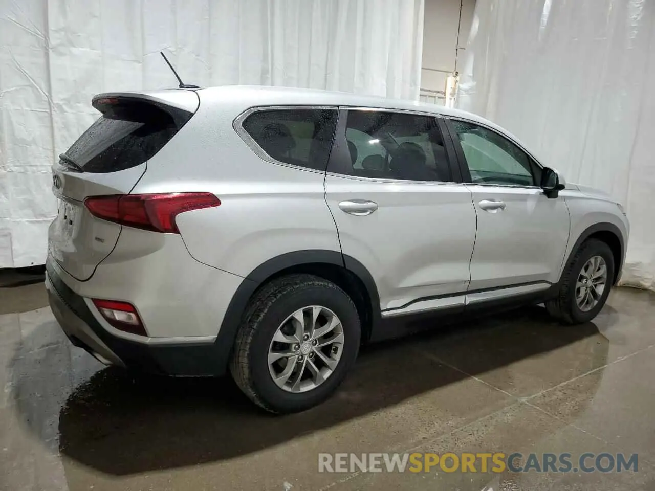 3 fotografías del automóvil dañado 5NMS2CAD0LH152807 HYUNDAI SANTA FE 2020