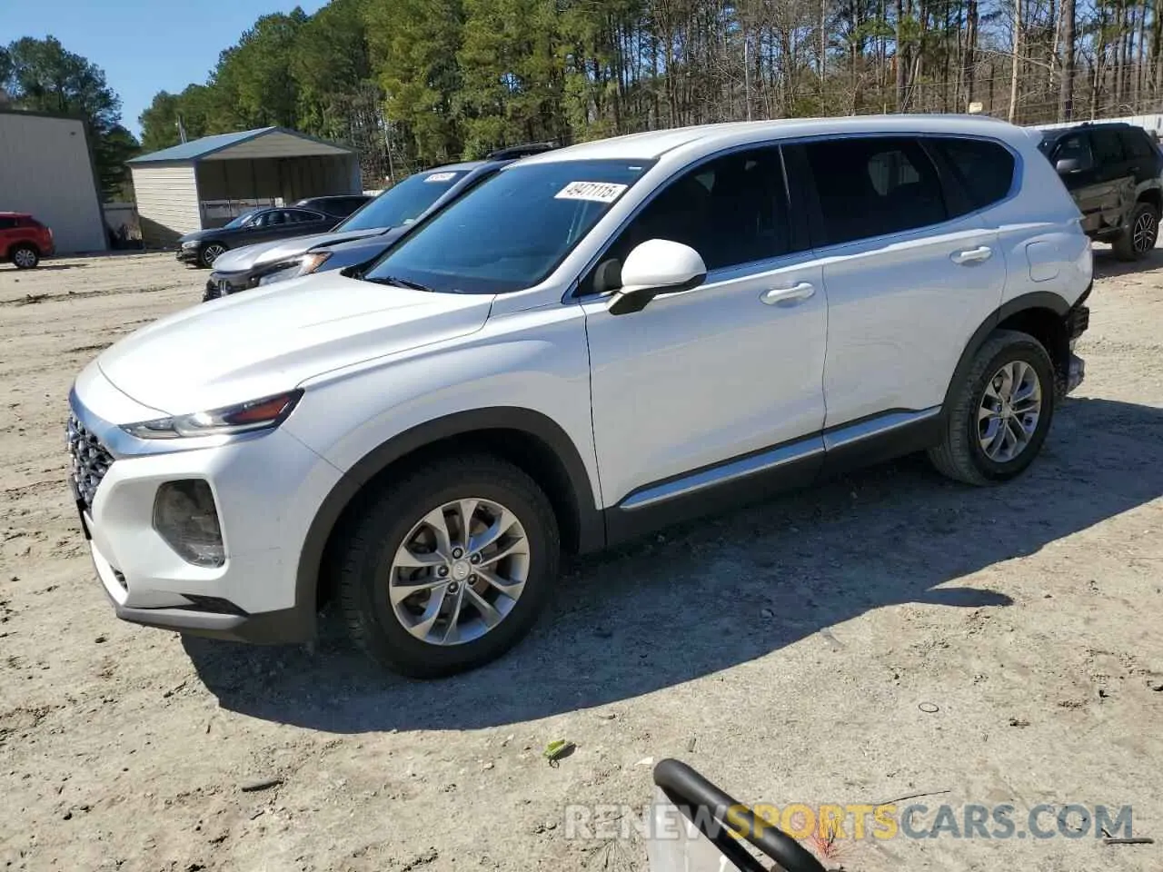 1 fotografías del automóvil dañado 5NMS2CAD0LH286734 HYUNDAI SANTA FE 2020