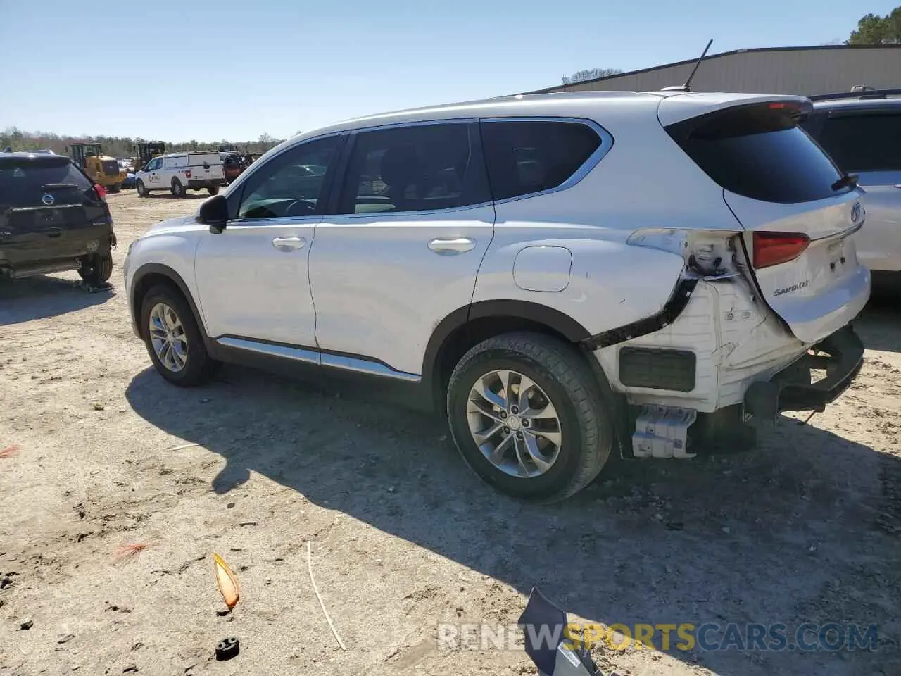 2 fotografías del automóvil dañado 5NMS2CAD0LH286734 HYUNDAI SANTA FE 2020