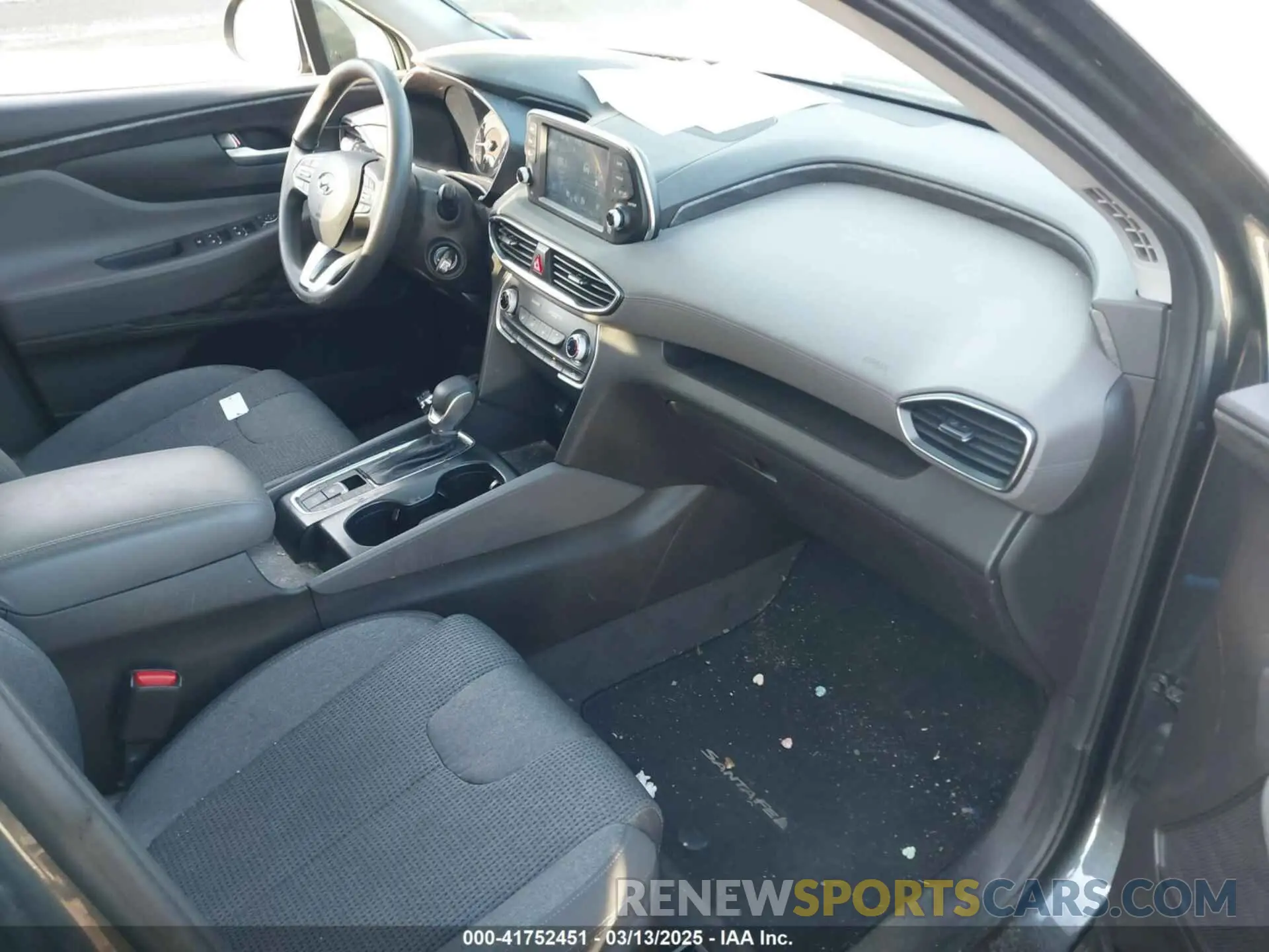 5 fotografías del automóvil dañado 5NMS2CAD0LH299726 HYUNDAI SANTA FE 2020