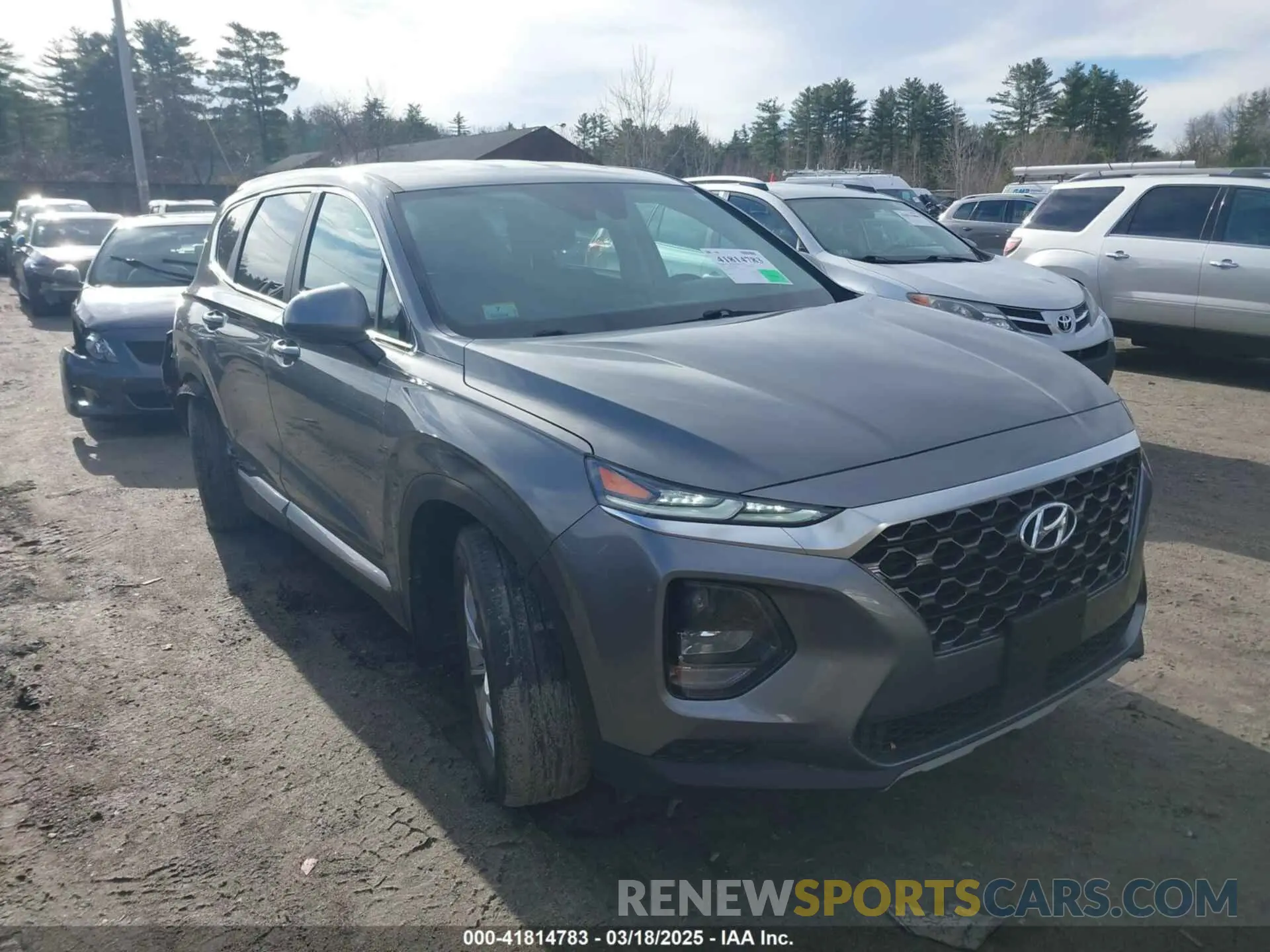 13 fotografías del automóvil dañado 5NMS2CAD1LH139886 HYUNDAI SANTA FE 2020