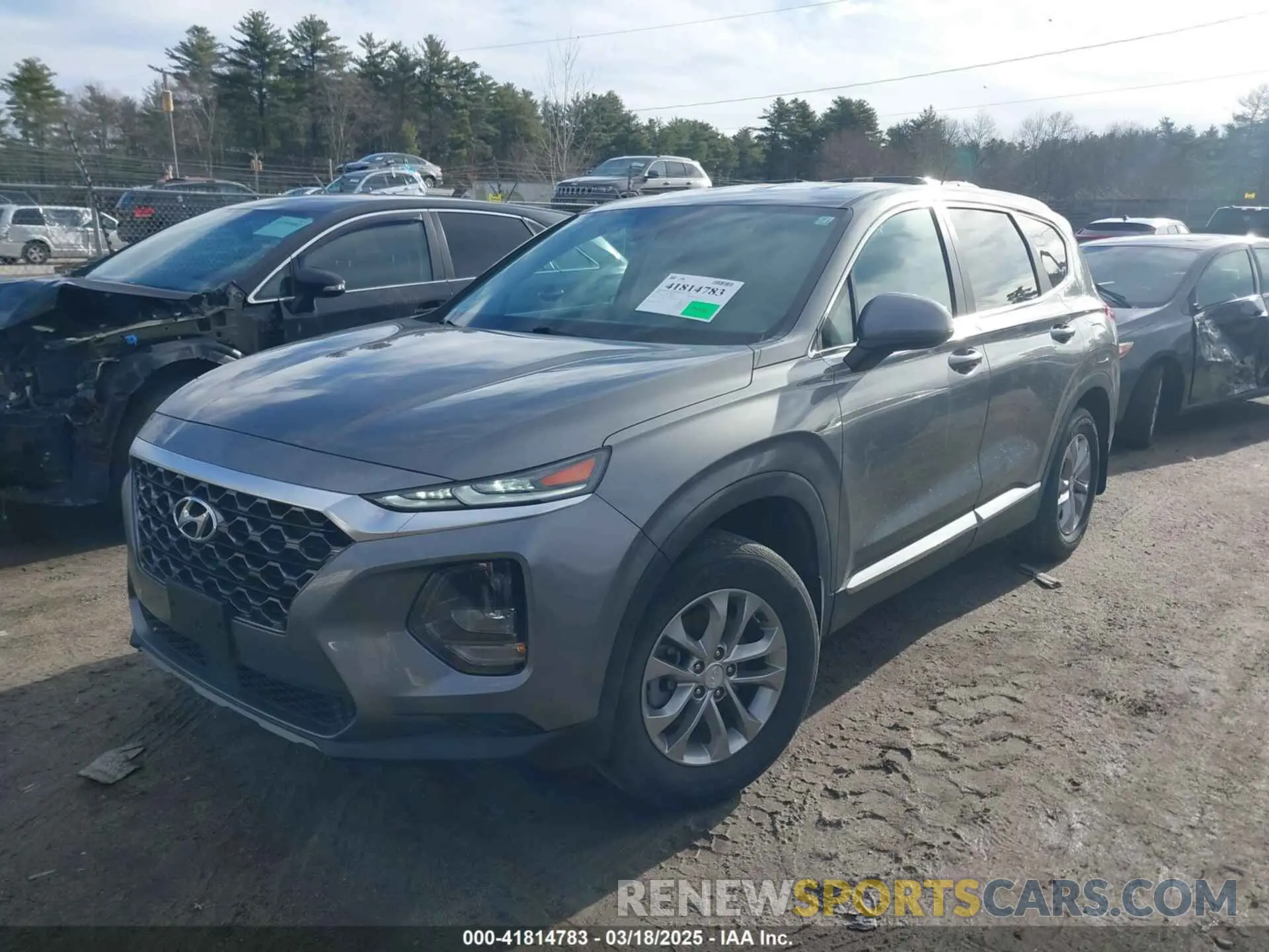 2 fotografías del automóvil dañado 5NMS2CAD1LH139886 HYUNDAI SANTA FE 2020