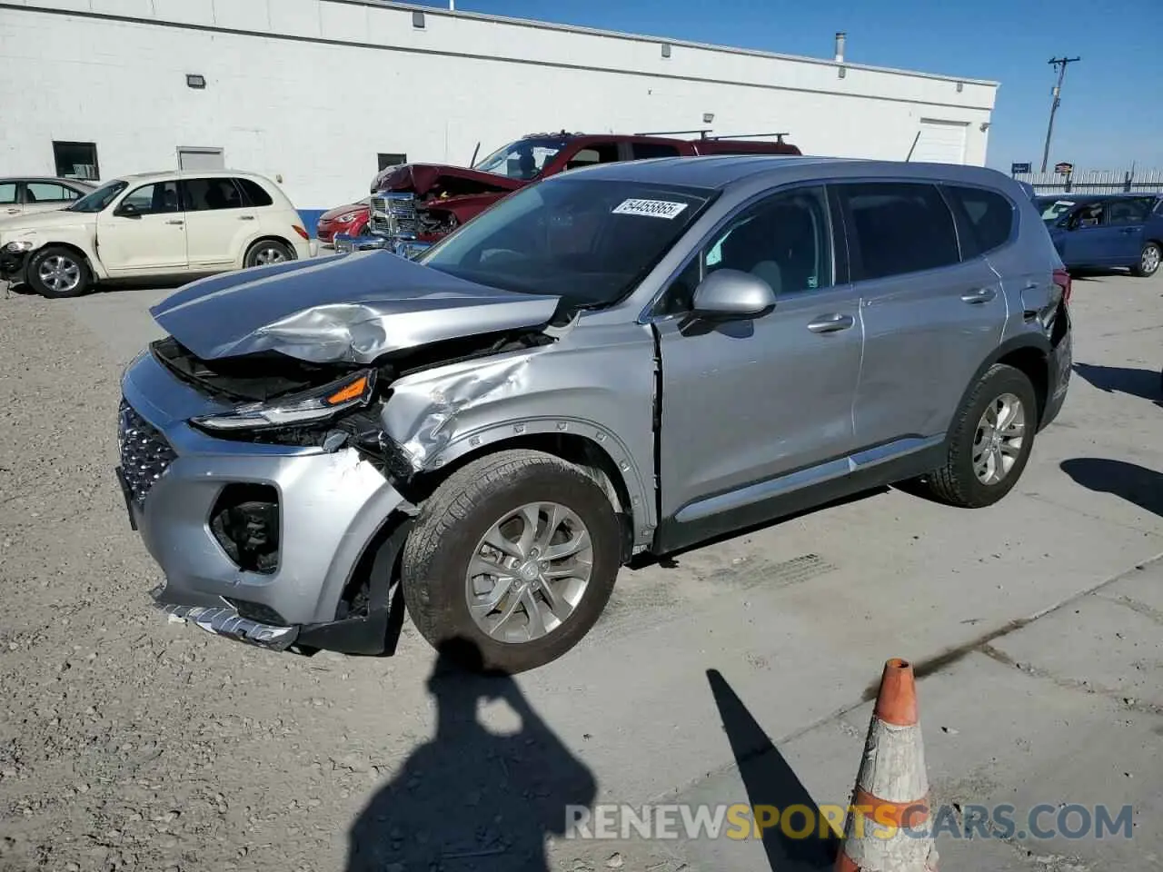 1 fotografías del automóvil dañado 5NMS2CAD1LH199165 HYUNDAI SANTA FE 2020