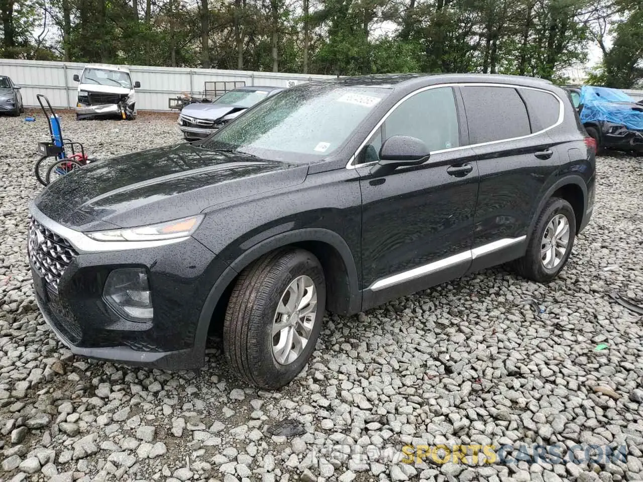 1 fotografías del automóvil dañado 5NMS2CAD1LH232892 HYUNDAI SANTA FE 2020