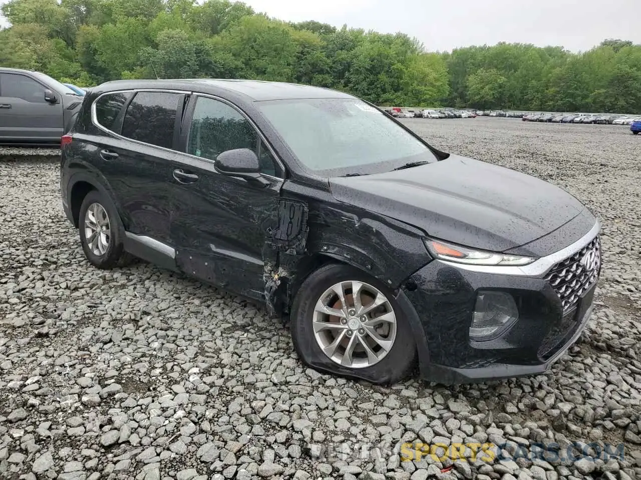 4 fotografías del automóvil dañado 5NMS2CAD1LH232892 HYUNDAI SANTA FE 2020
