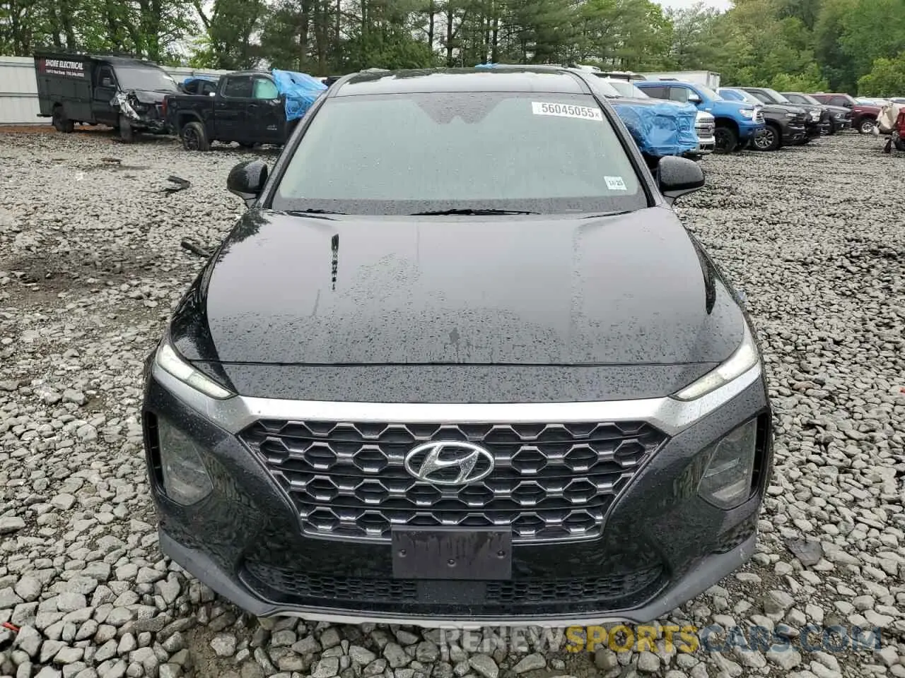 5 fotografías del automóvil dañado 5NMS2CAD1LH232892 HYUNDAI SANTA FE 2020