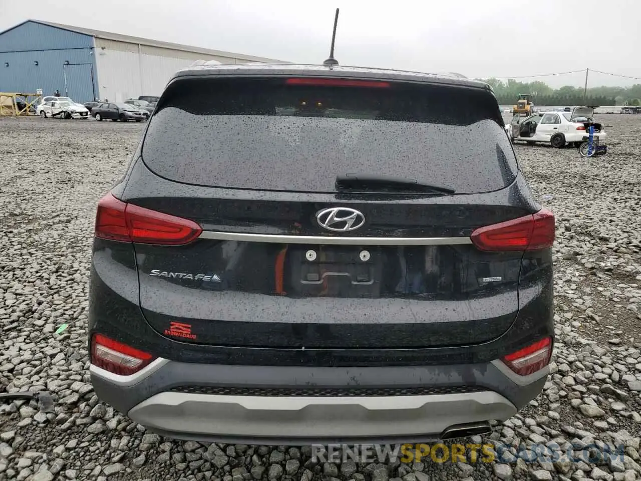 6 fotografías del automóvil dañado 5NMS2CAD1LH232892 HYUNDAI SANTA FE 2020