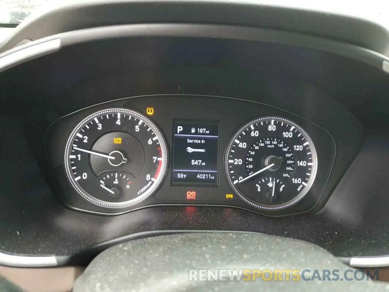 9 fotografías del automóvil dañado 5NMS2CAD1LH232892 HYUNDAI SANTA FE 2020