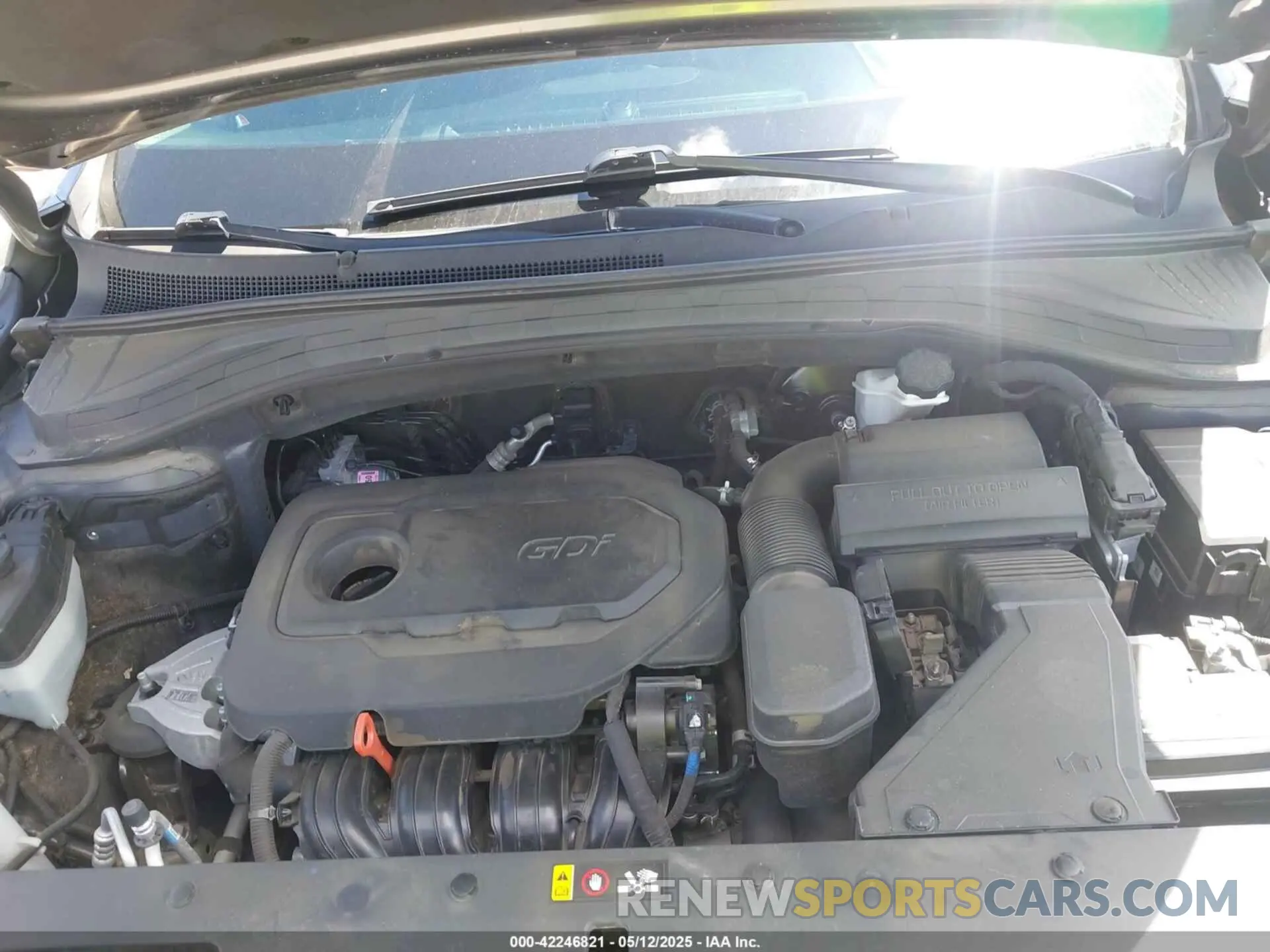10 fotografías del automóvil dañado 5NMS2CAD2LH157121 HYUNDAI SANTA FE 2020