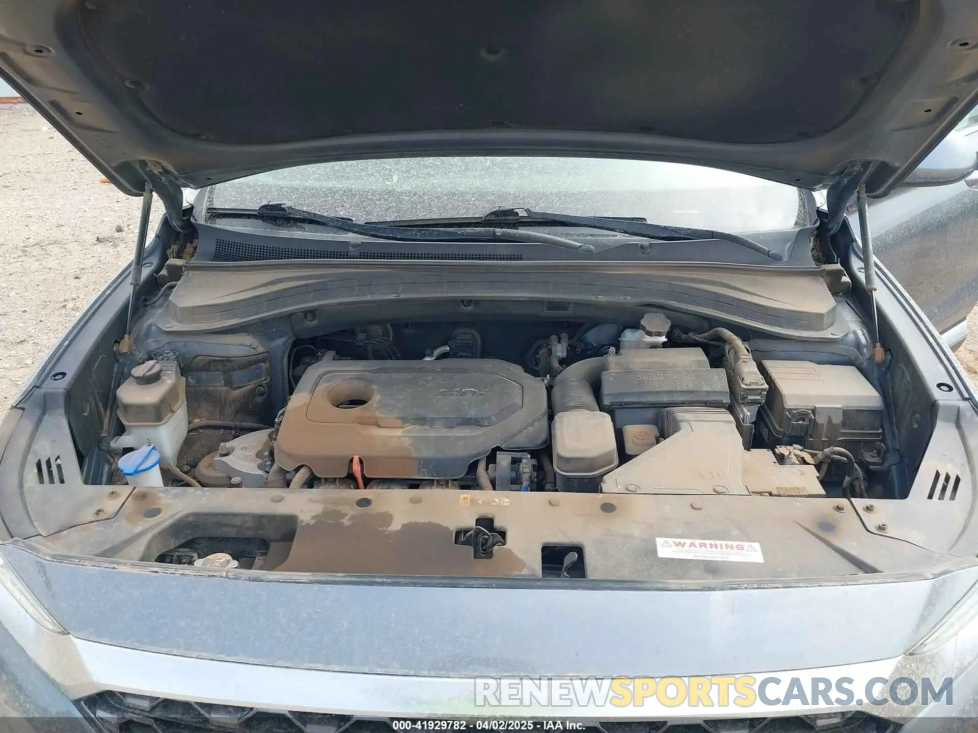 10 fotografías del automóvil dañado 5NMS2CAD3LH149593 HYUNDAI SANTA FE 2020