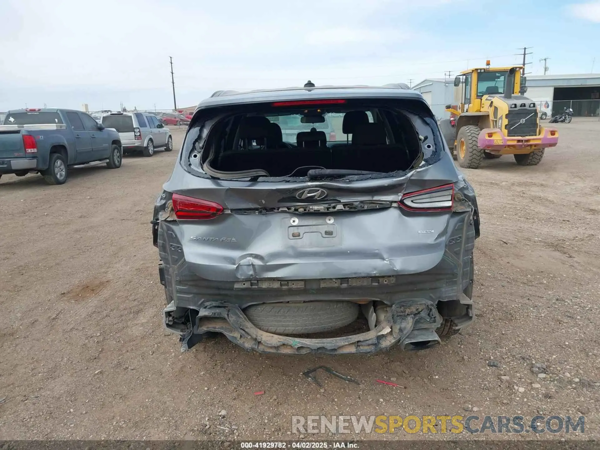 17 fotografías del automóvil dañado 5NMS2CAD3LH149593 HYUNDAI SANTA FE 2020