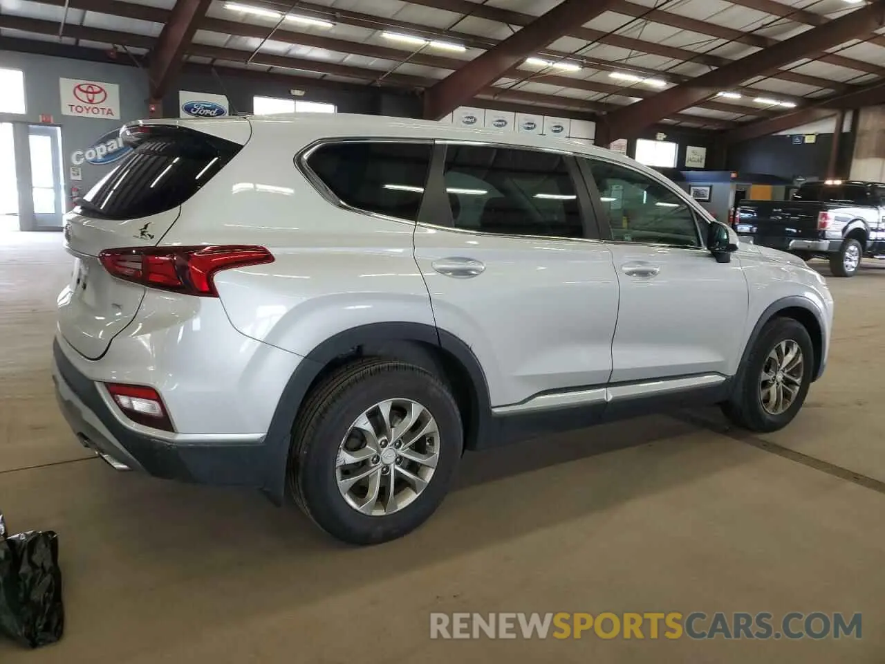 3 fotografías del automóvil dañado 5NMS2CAD3LH167849 HYUNDAI SANTA FE 2020