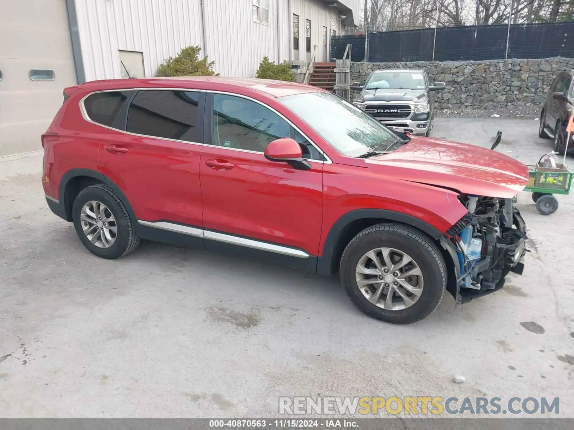 1 fotografías del automóvil dañado 5NMS2CAD3LH169164 HYUNDAI SANTA FE 2020