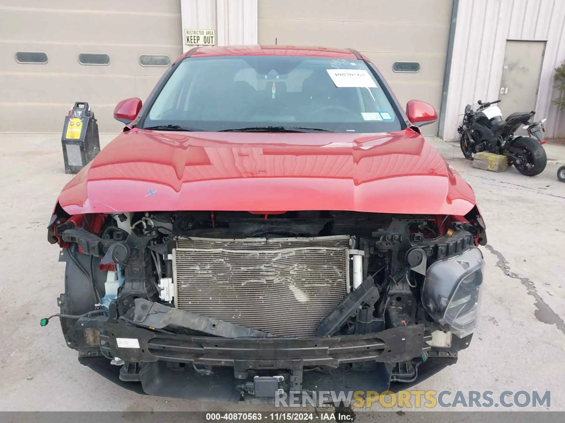 12 fotografías del automóvil dañado 5NMS2CAD3LH169164 HYUNDAI SANTA FE 2020