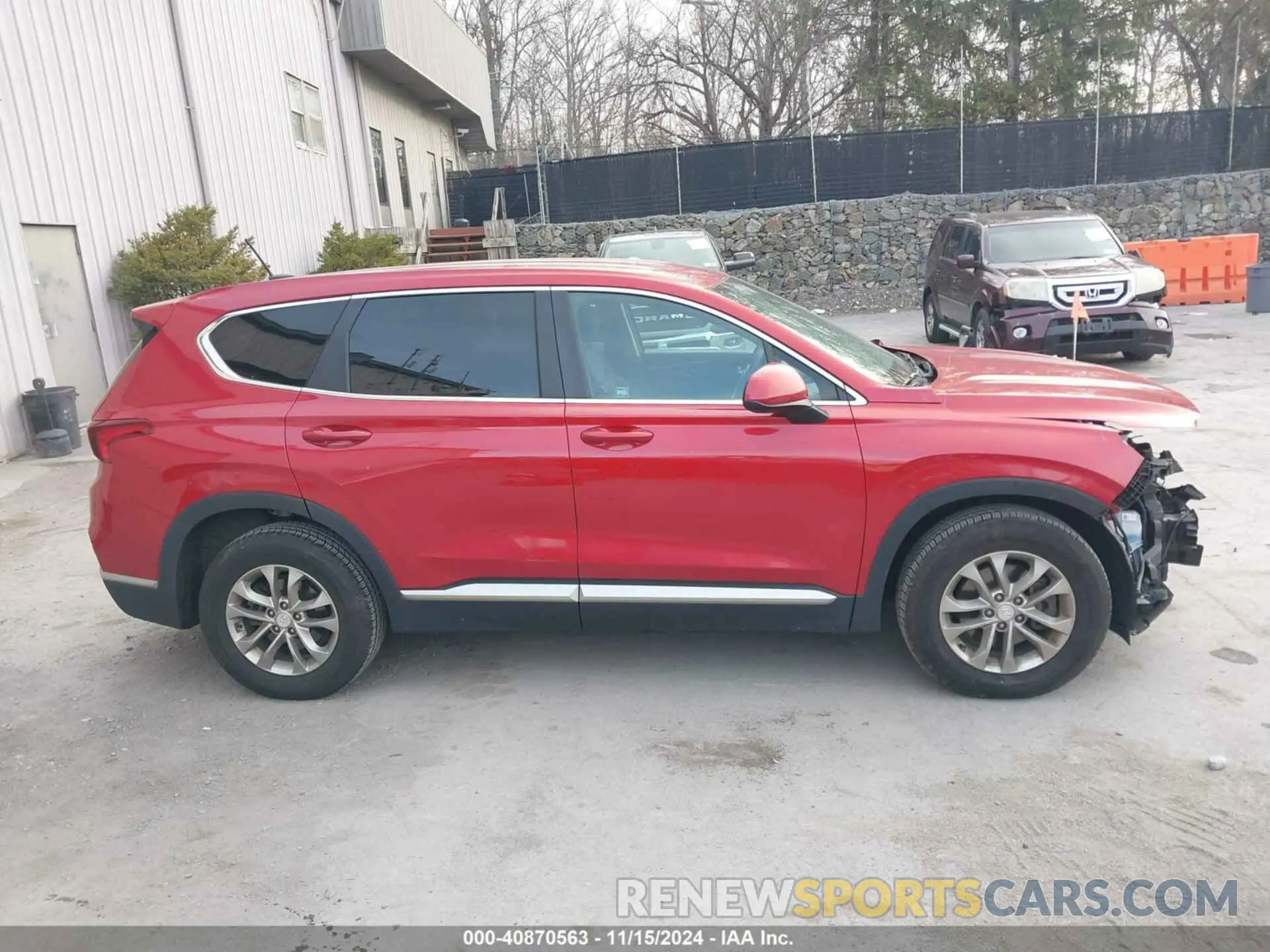 13 fotografías del automóvil dañado 5NMS2CAD3LH169164 HYUNDAI SANTA FE 2020