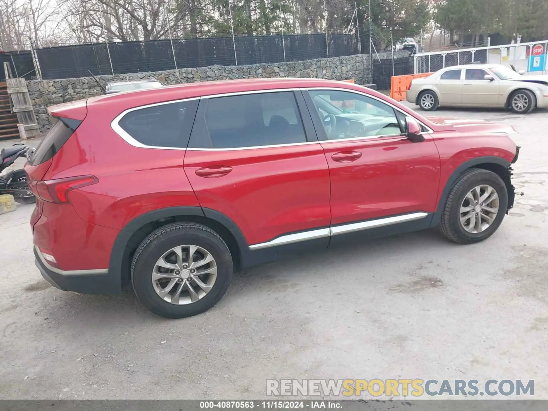 4 fotografías del automóvil dañado 5NMS2CAD3LH169164 HYUNDAI SANTA FE 2020