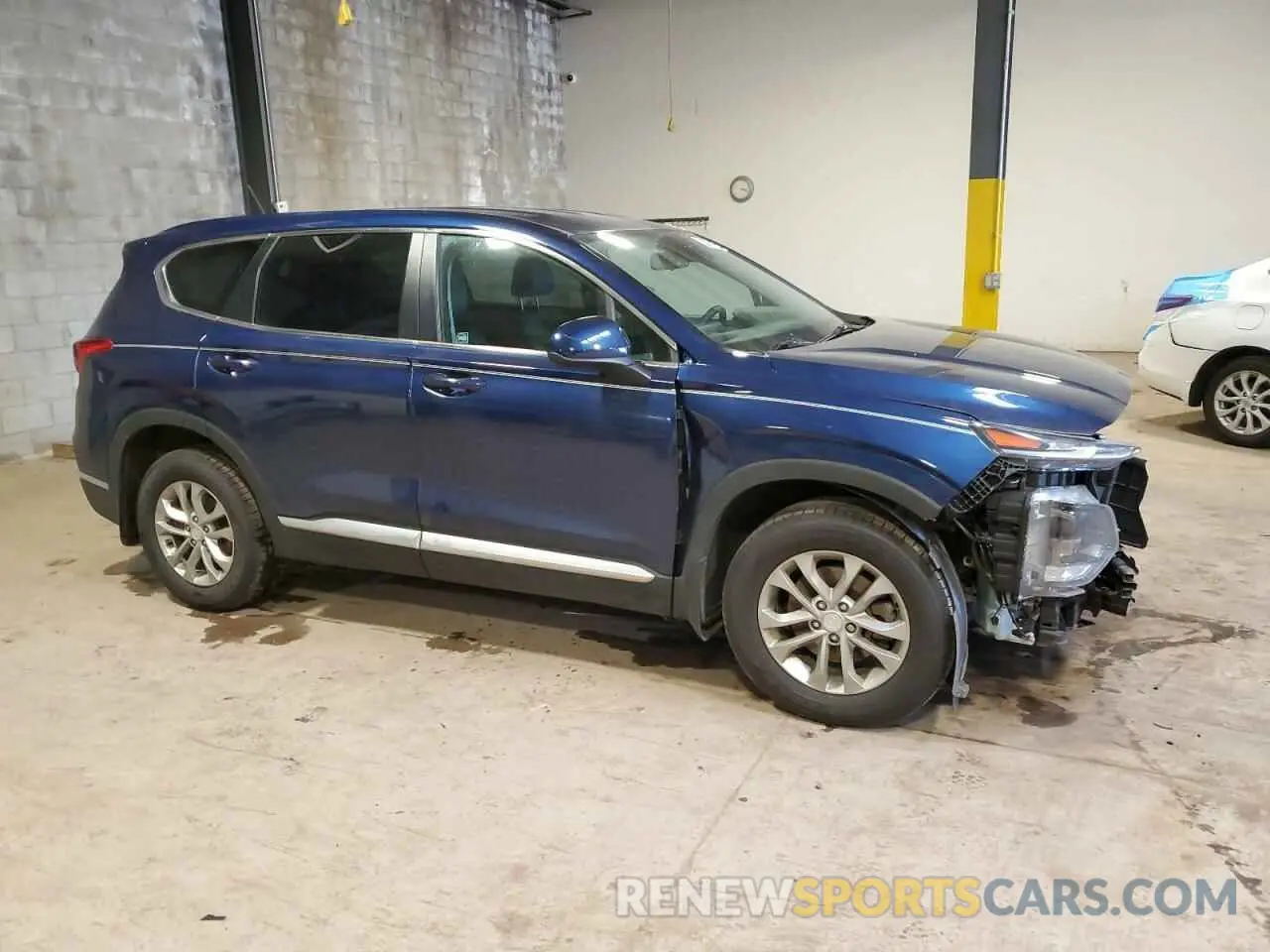 4 fotografías del automóvil dañado 5NMS2CAD4LH180349 HYUNDAI SANTA FE 2020