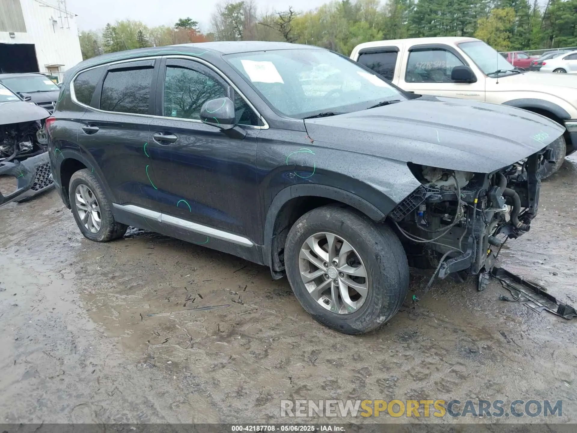 1 fotografías del automóvil dañado 5NMS2CAD4LH245958 HYUNDAI SANTA FE 2020