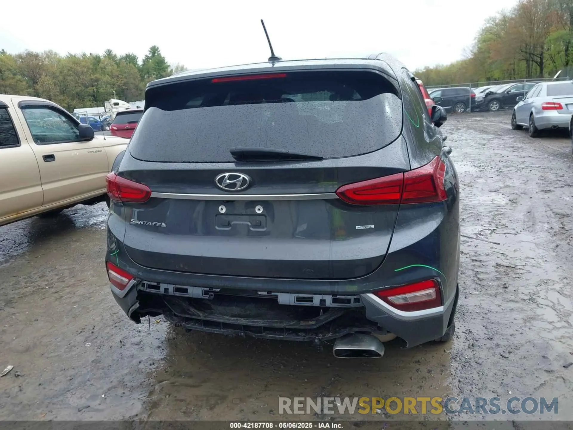 16 fotografías del automóvil dañado 5NMS2CAD4LH245958 HYUNDAI SANTA FE 2020