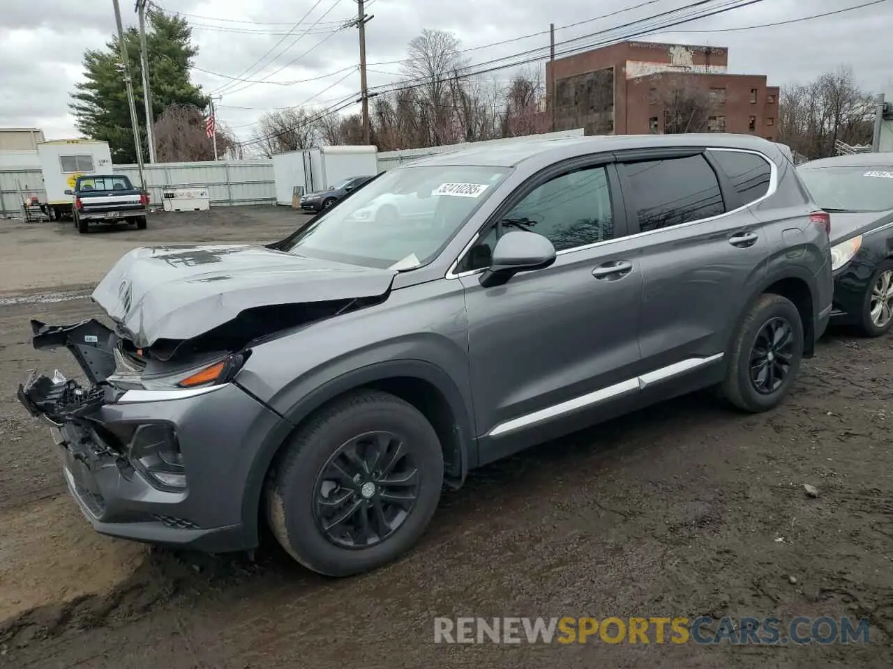 1 fotografías del automóvil dañado 5NMS2CAD5LH151667 HYUNDAI SANTA FE 2020