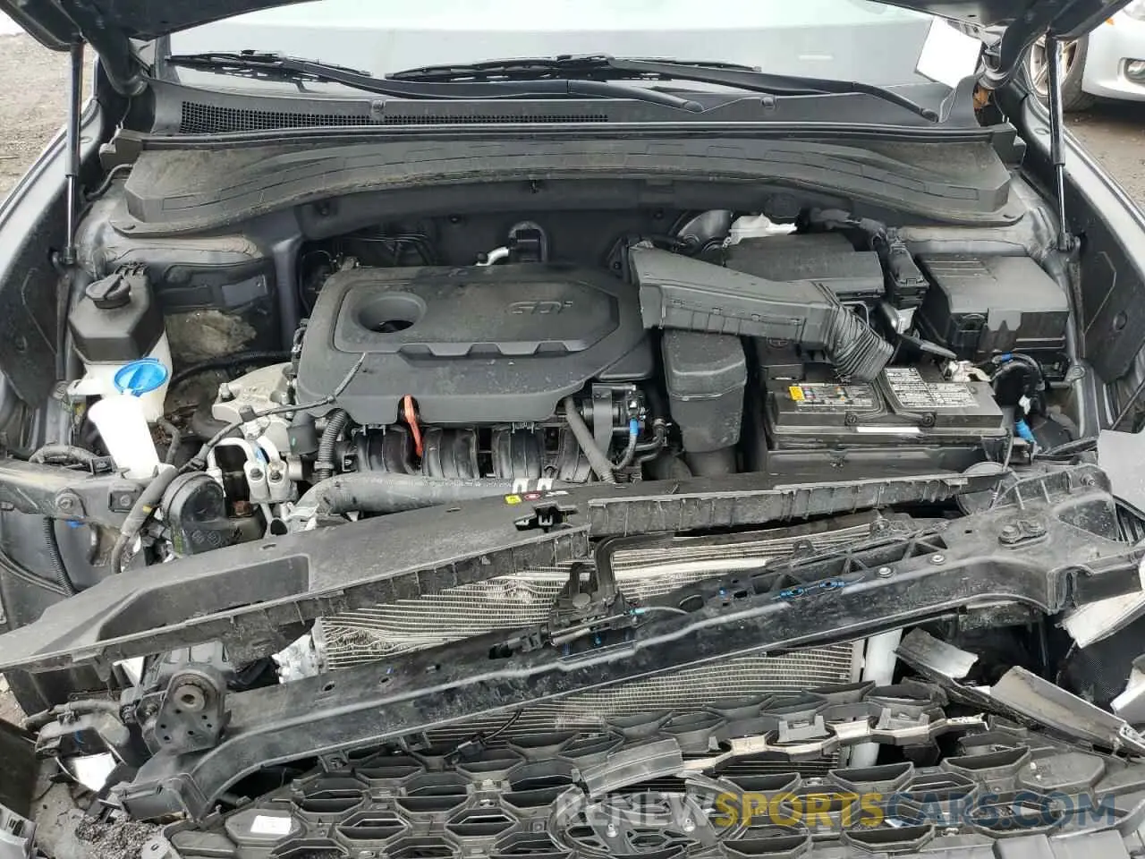 12 fotografías del automóvil dañado 5NMS2CAD5LH151667 HYUNDAI SANTA FE 2020
