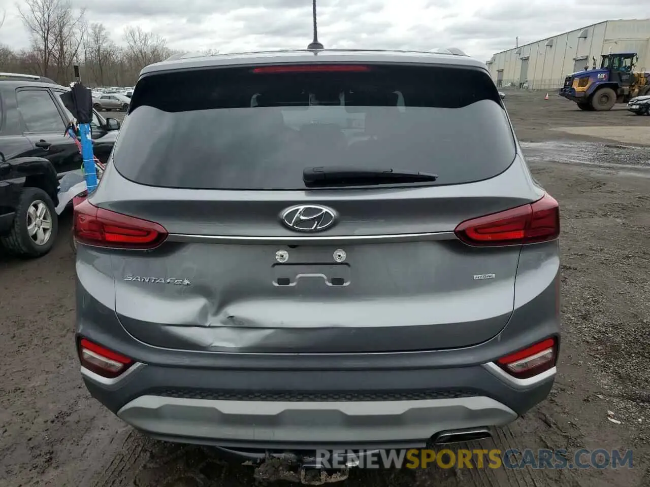 6 fotografías del automóvil dañado 5NMS2CAD5LH151667 HYUNDAI SANTA FE 2020