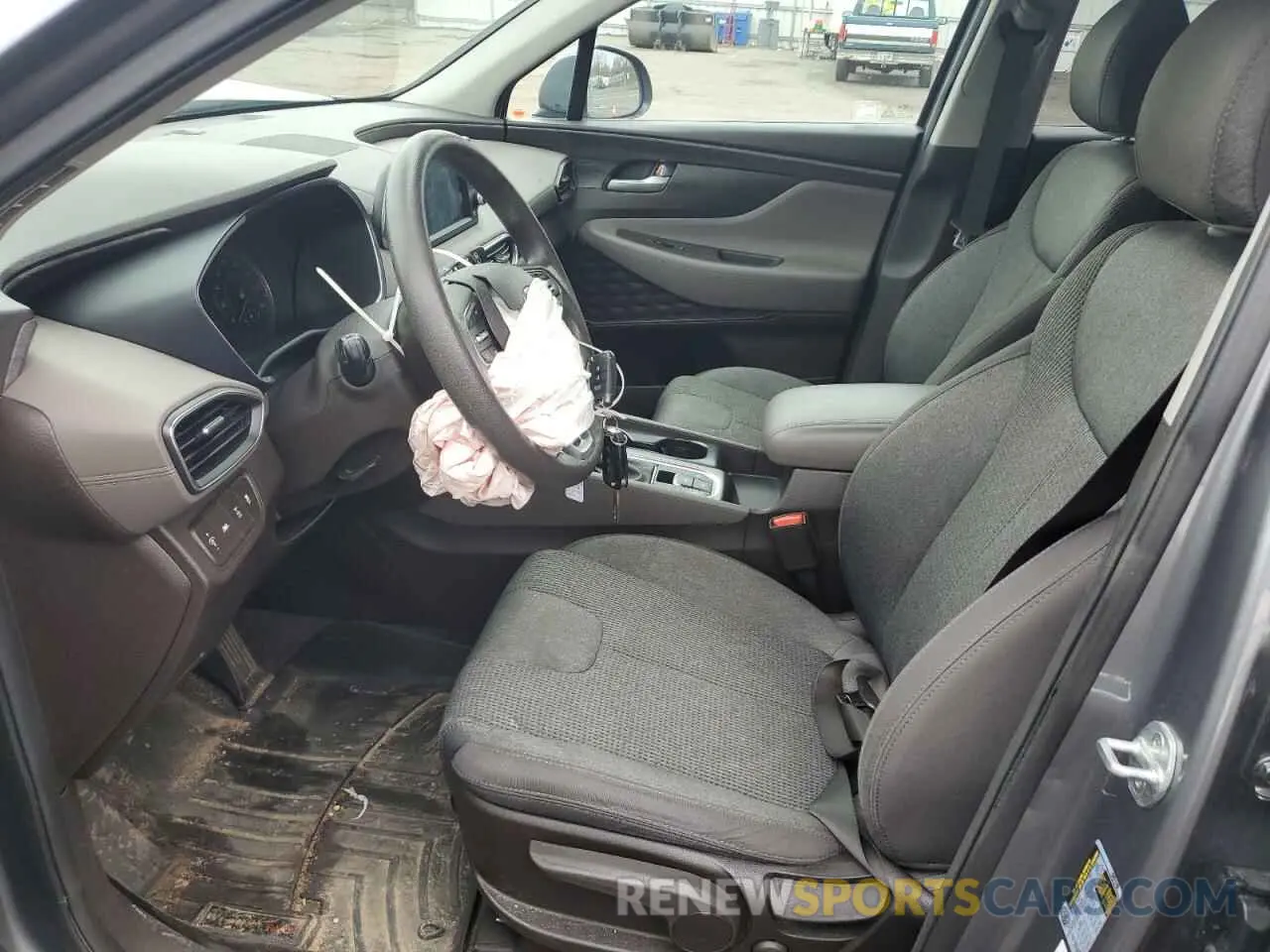 7 fotografías del automóvil dañado 5NMS2CAD5LH151667 HYUNDAI SANTA FE 2020