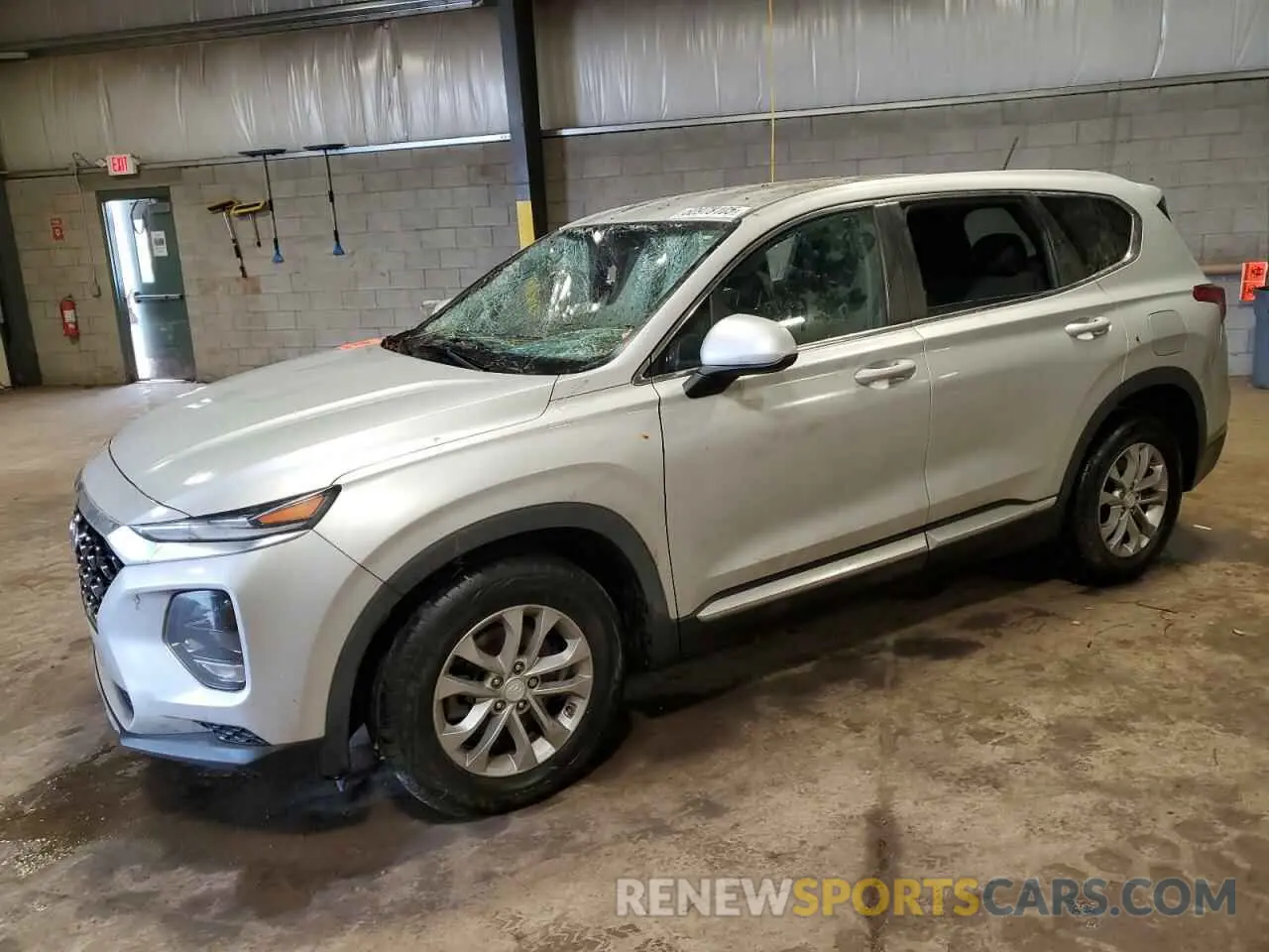 1 fotografías del automóvil dañado 5NMS2CAD7LH170429 HYUNDAI SANTA FE 2020