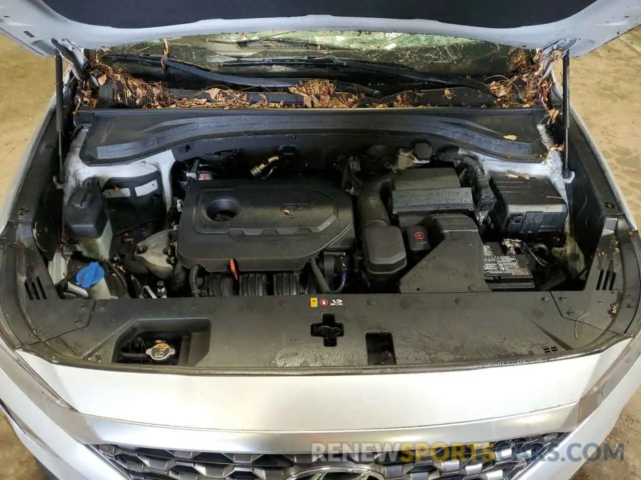 12 fotografías del automóvil dañado 5NMS2CAD7LH170429 HYUNDAI SANTA FE 2020