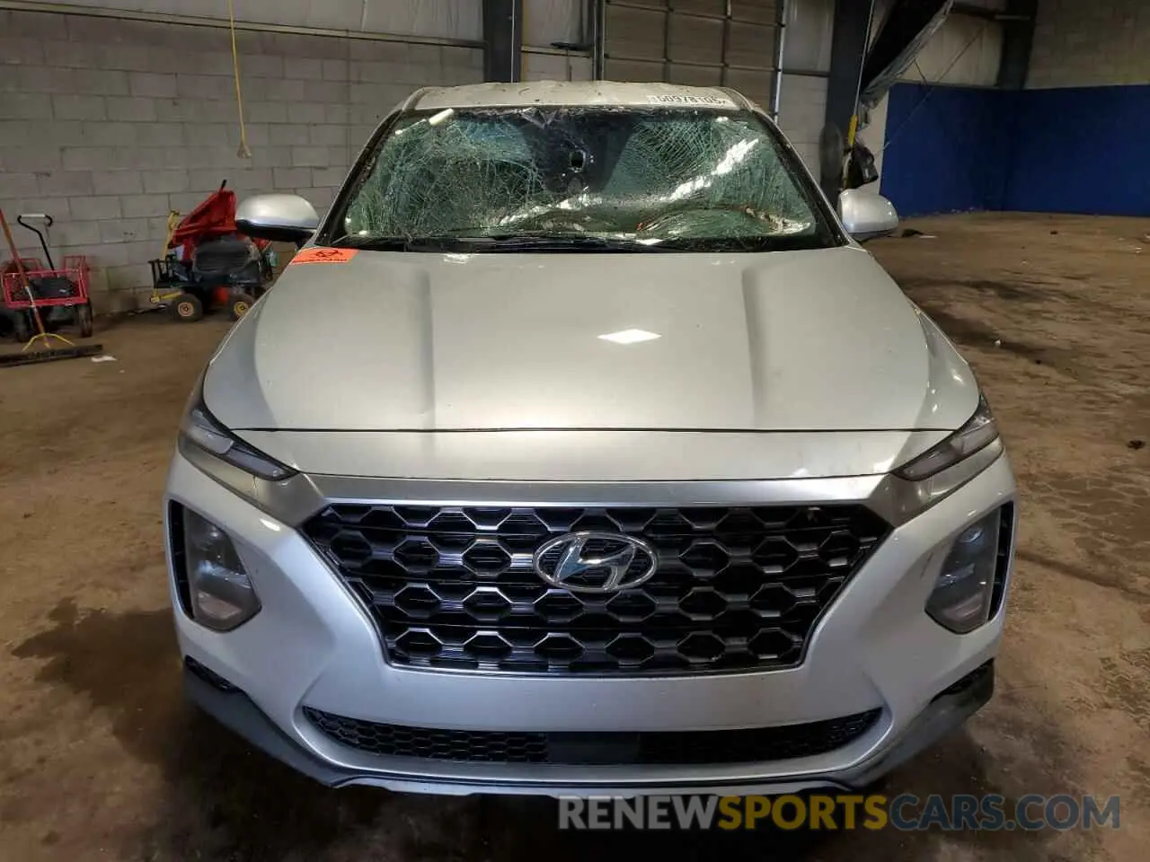 5 fotografías del automóvil dañado 5NMS2CAD7LH170429 HYUNDAI SANTA FE 2020