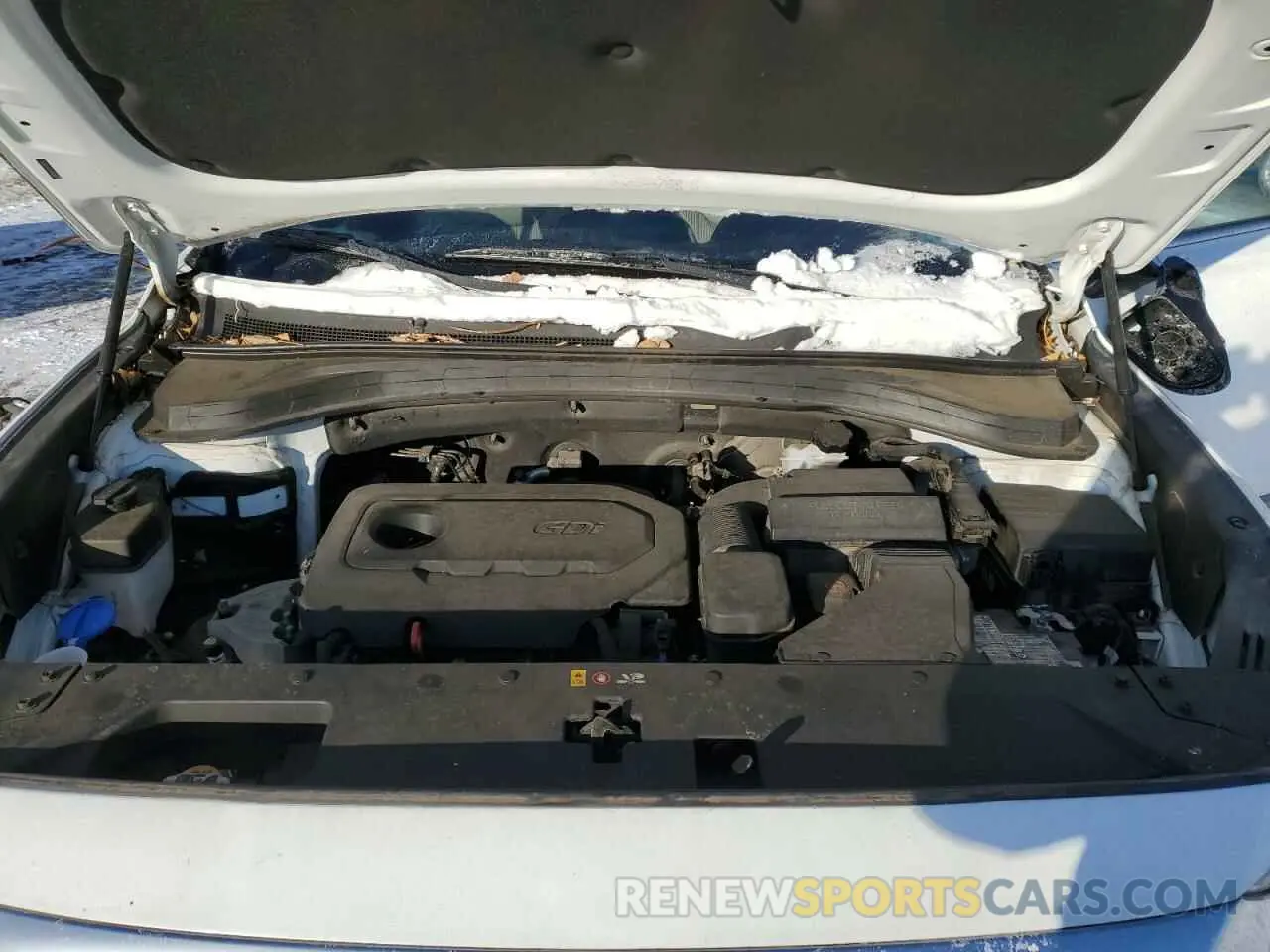 12 fotografías del automóvil dañado 5NMS2CAD7LH280266 HYUNDAI SANTA FE 2020