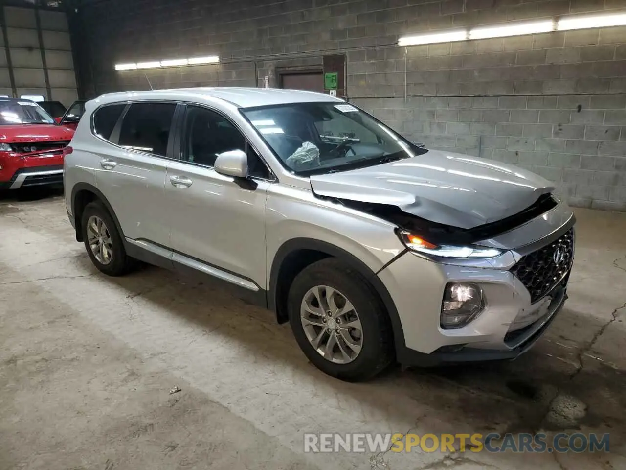4 fotografías del automóvil dañado 5NMS2CAD8LH139173 HYUNDAI SANTA FE 2020