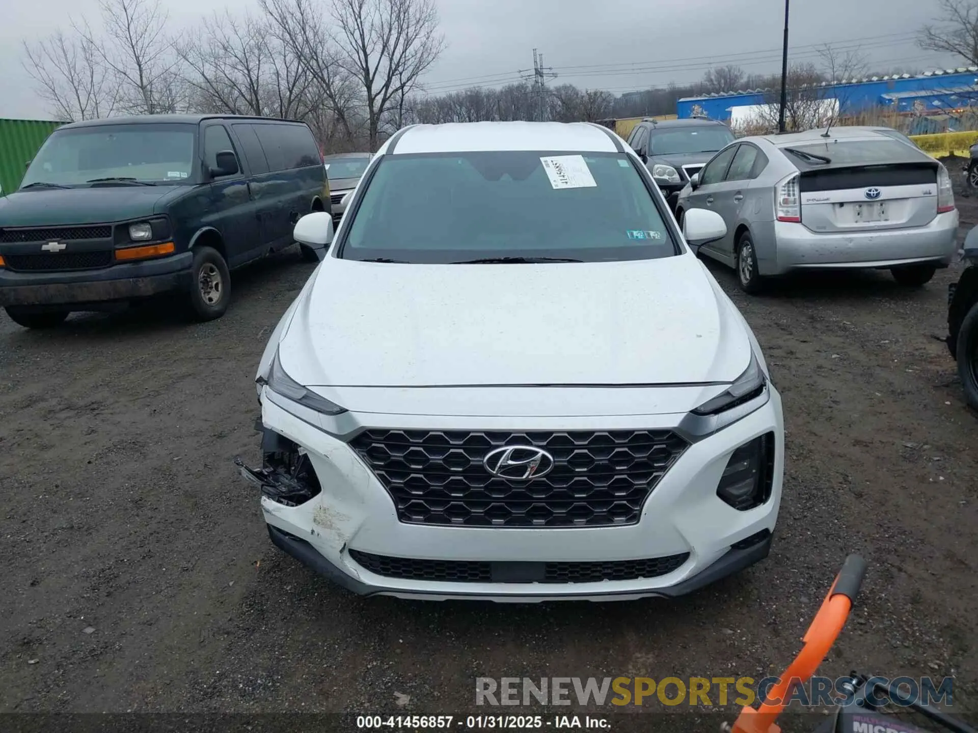 12 fotografías del automóvil dañado 5NMS2CAD8LH248409 HYUNDAI SANTA FE 2020