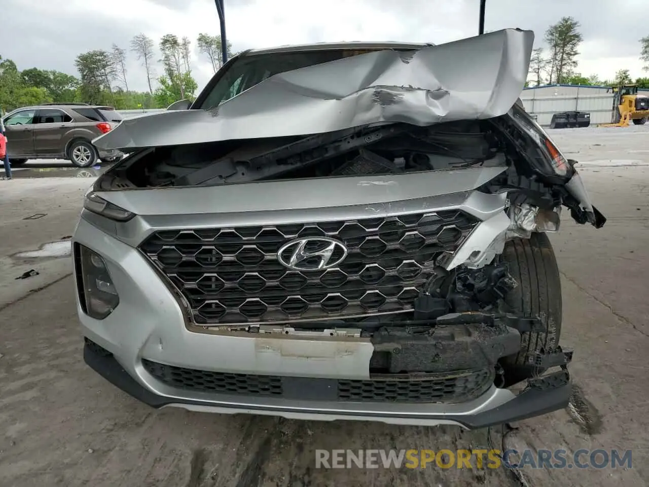 5 fotografías del automóvil dañado 5NMS2CAD9LH141272 HYUNDAI SANTA FE 2020