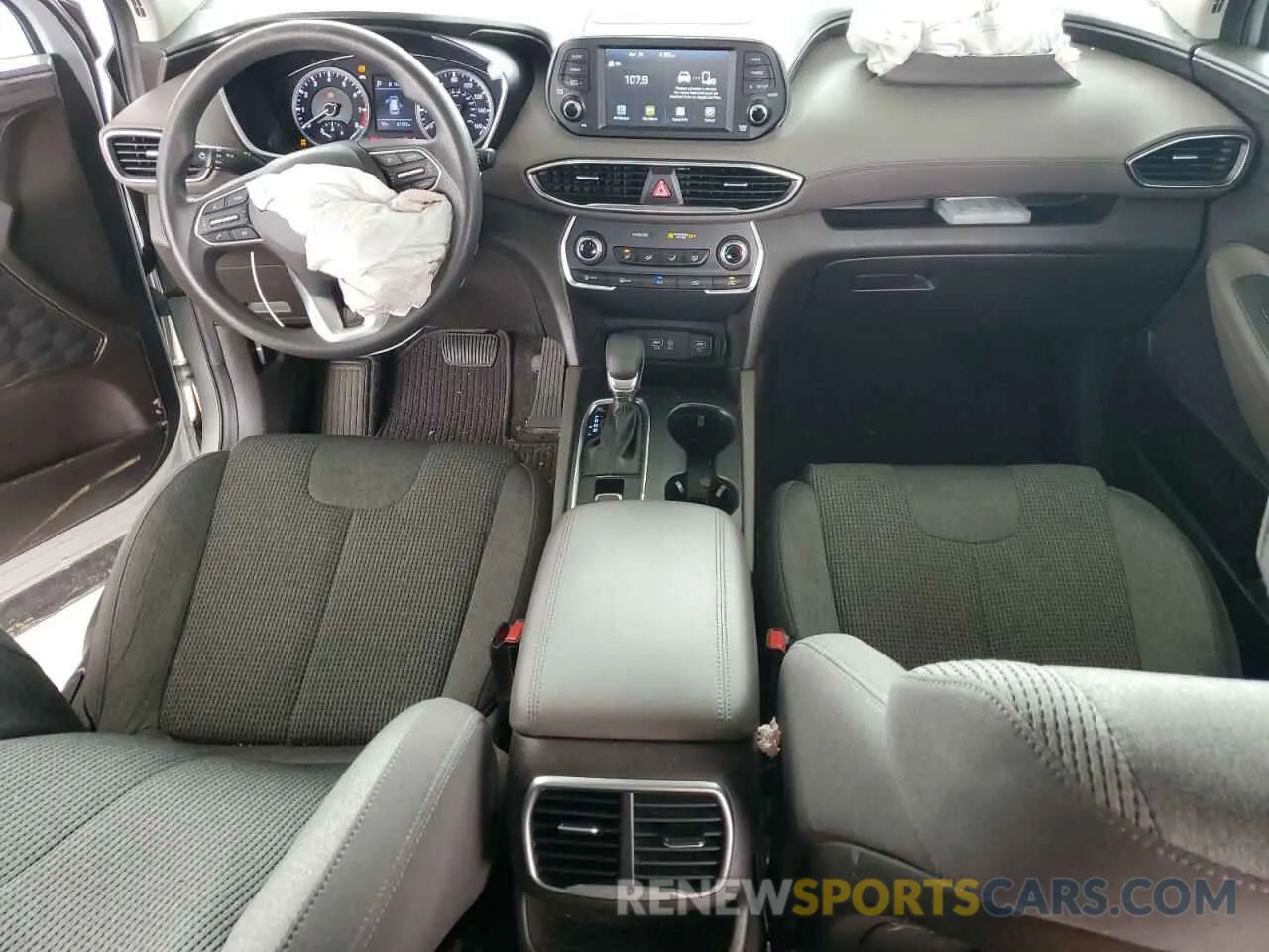 8 fotografías del automóvil dañado 5NMS2CAD9LH141272 HYUNDAI SANTA FE 2020