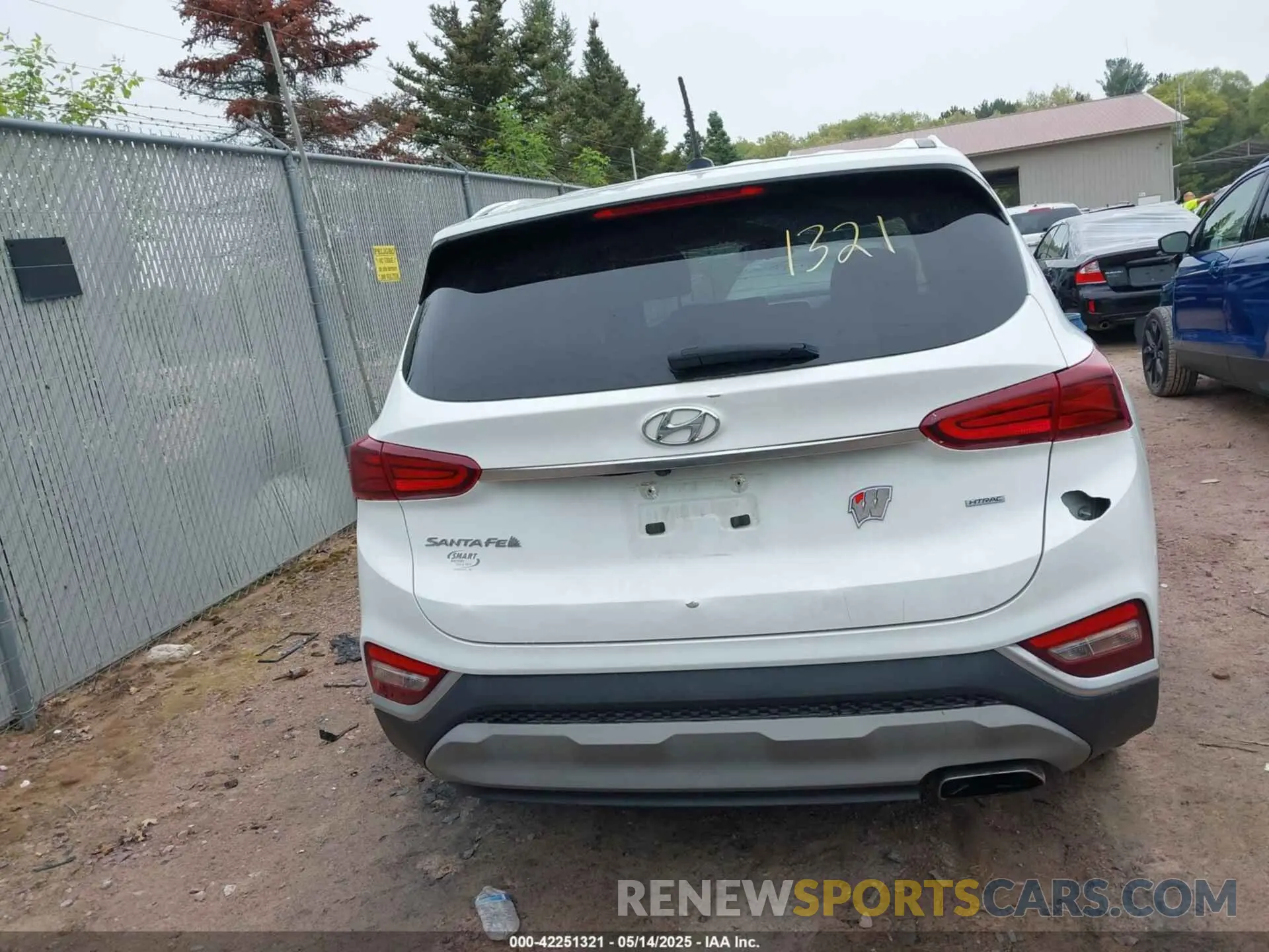 17 fotografías del automóvil dañado 5NMS2CAD9LH155317 HYUNDAI SANTA FE 2020