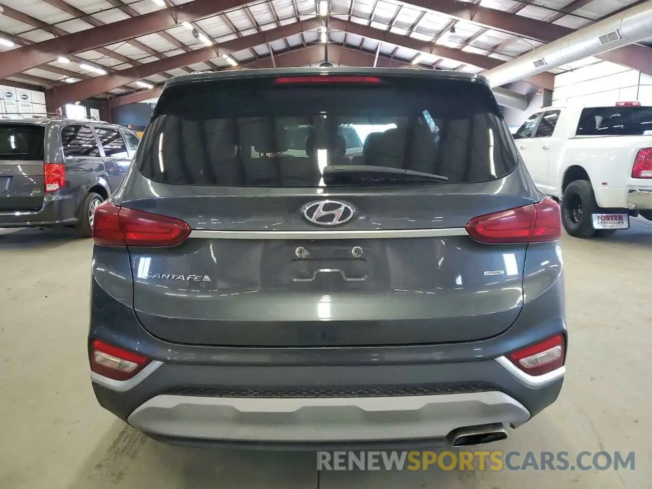 6 fotografías del automóvil dañado 5NMS2CAD9LH193484 HYUNDAI SANTA FE 2020