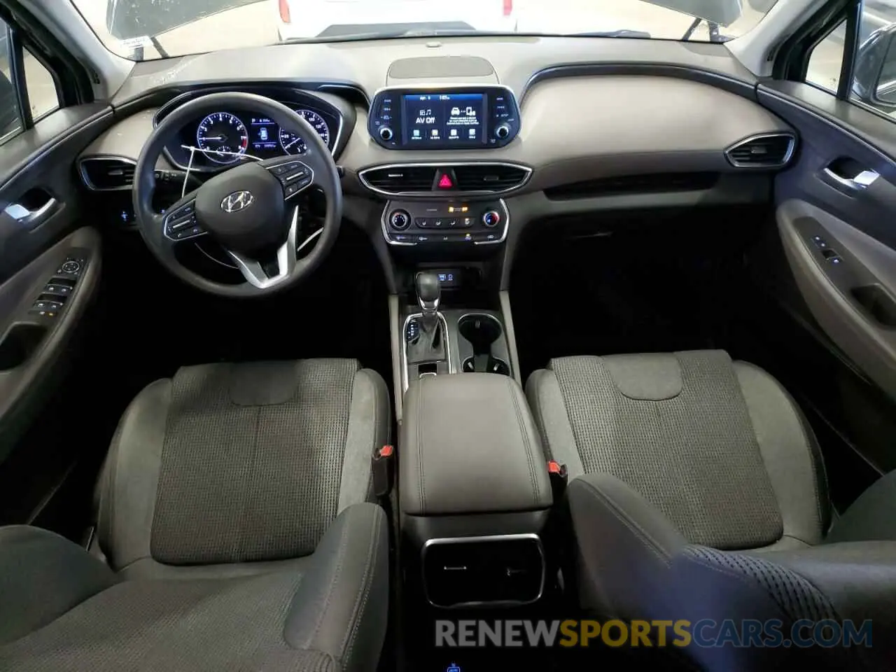 8 fotografías del automóvil dañado 5NMS2CAD9LH193484 HYUNDAI SANTA FE 2020